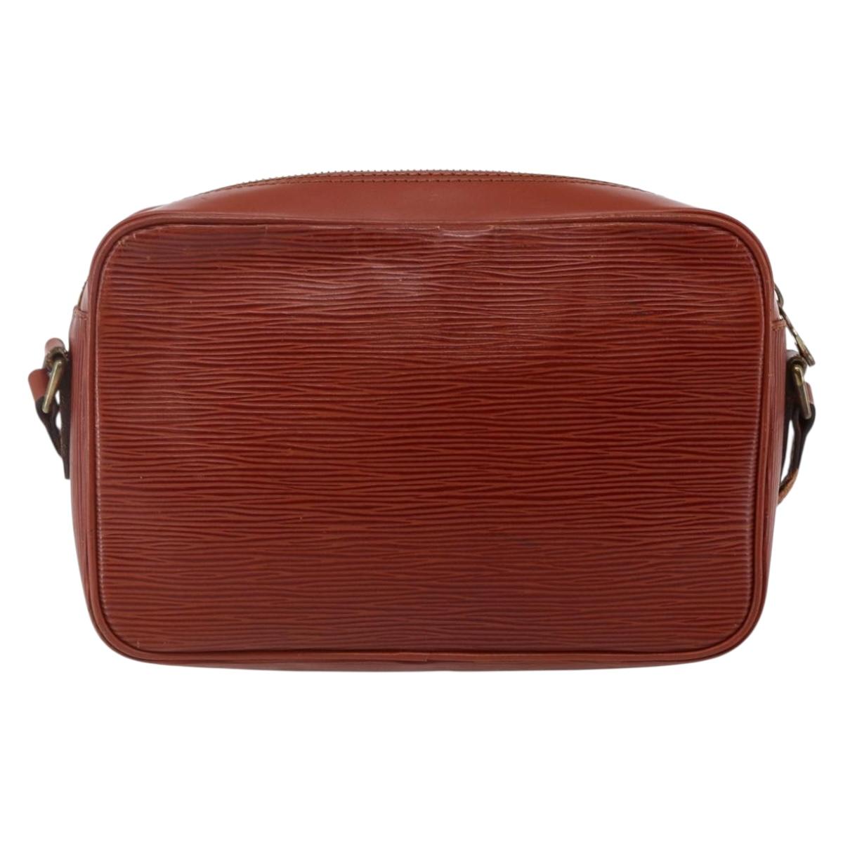 LOUIS VUITTON Epi Trocadero 24 Shoulder Bag Brown M52313 LV Auth 147923