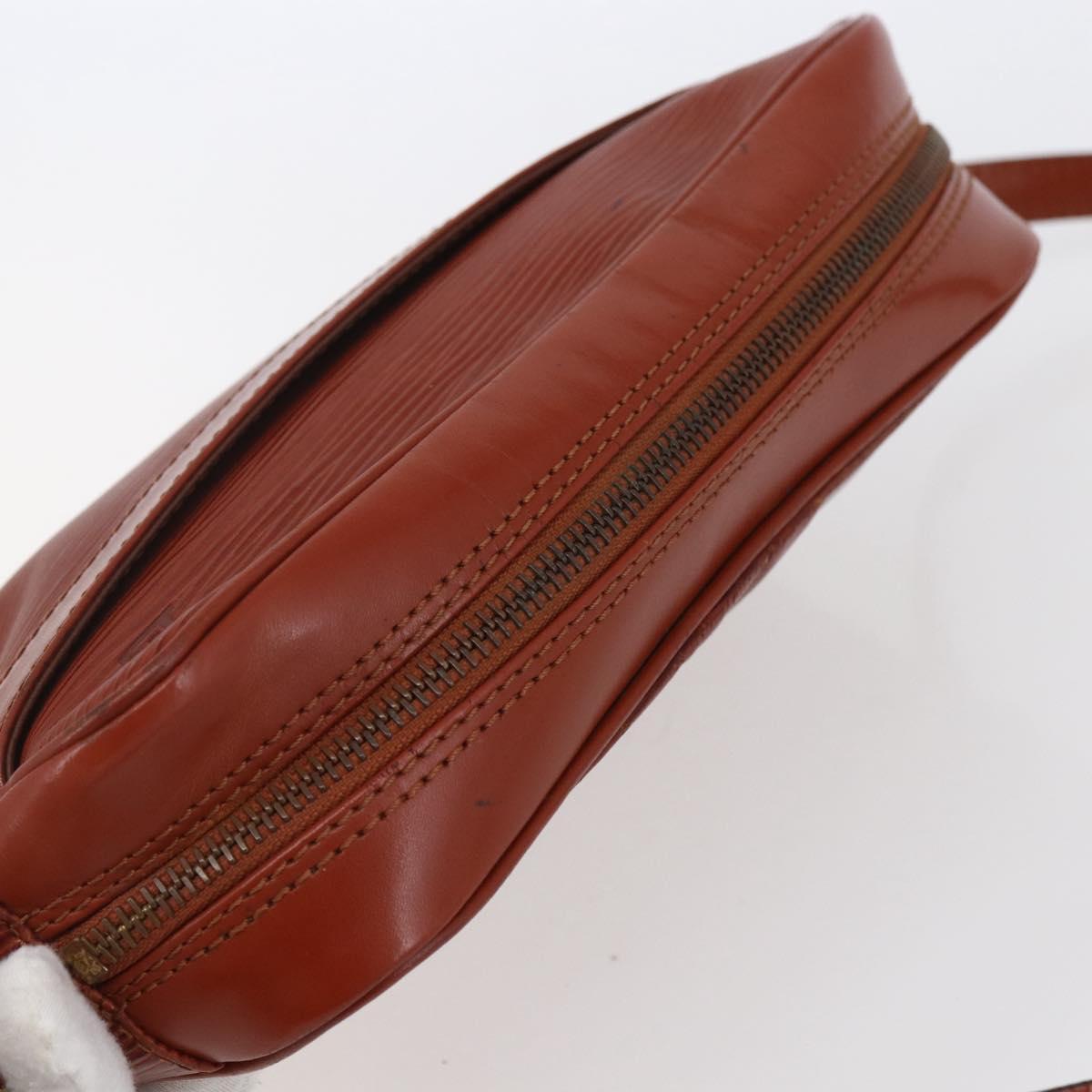 LOUIS VUITTON Epi Trocadero 24 Shoulder Bag Brown M52313 LV Auth 147923