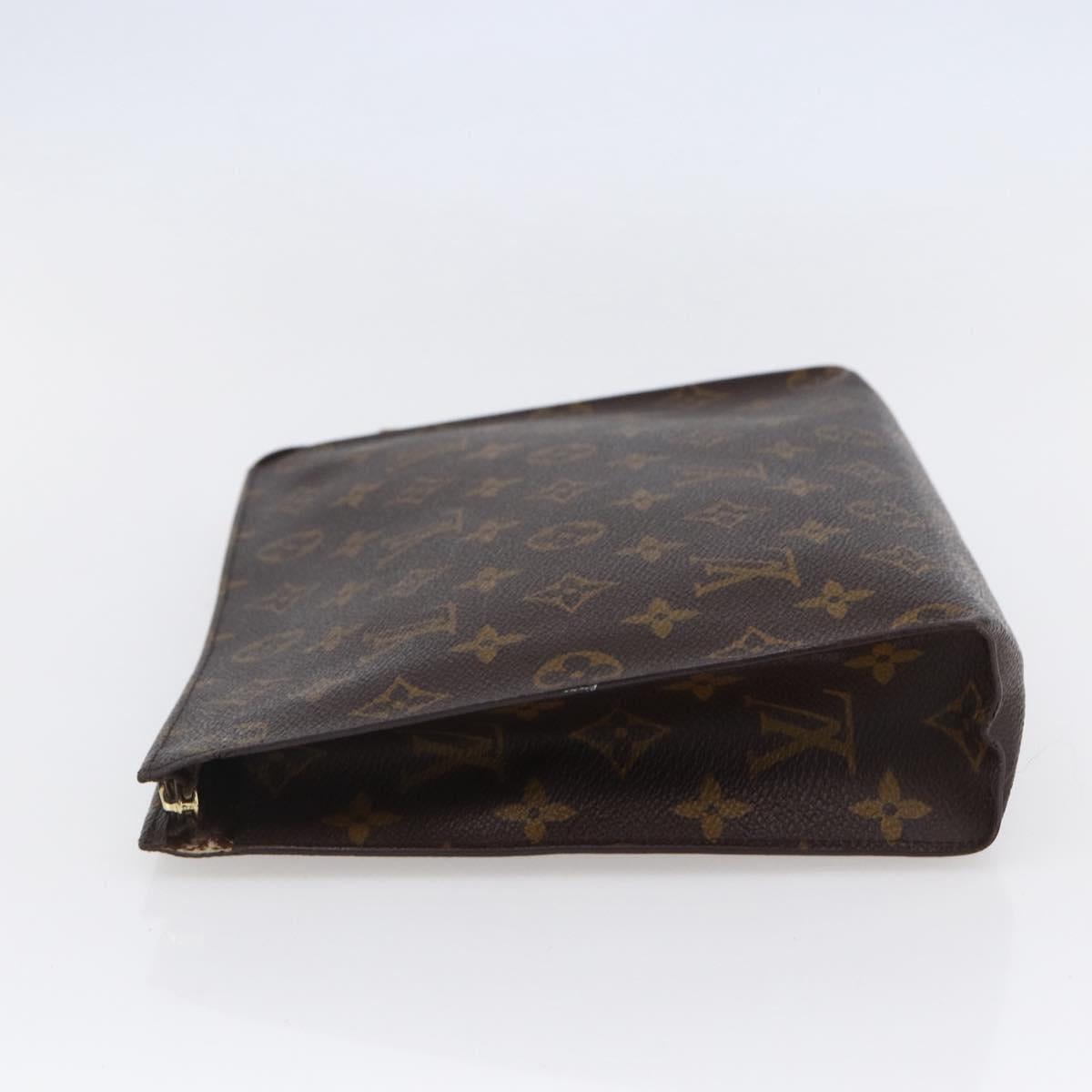 LOUIS VUITTON Monogram Poche Toilette 26 Pouch M47542 LV Auth 147926