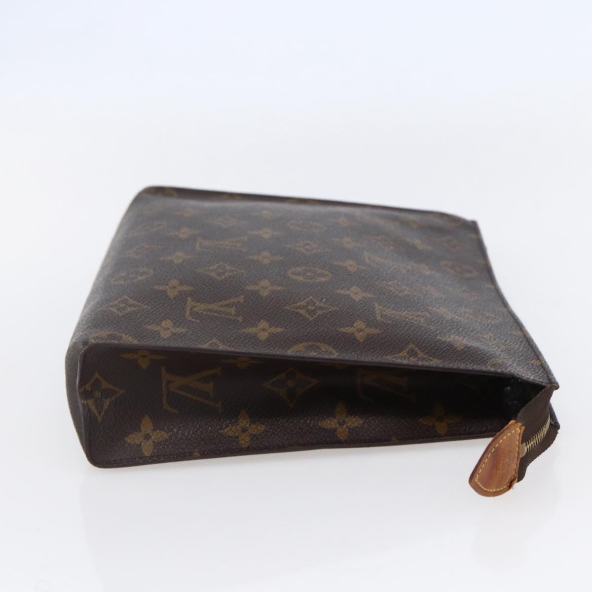 LOUIS VUITTON Monogram Poche Toilette 26 Pouch M47542 LV Auth 147926