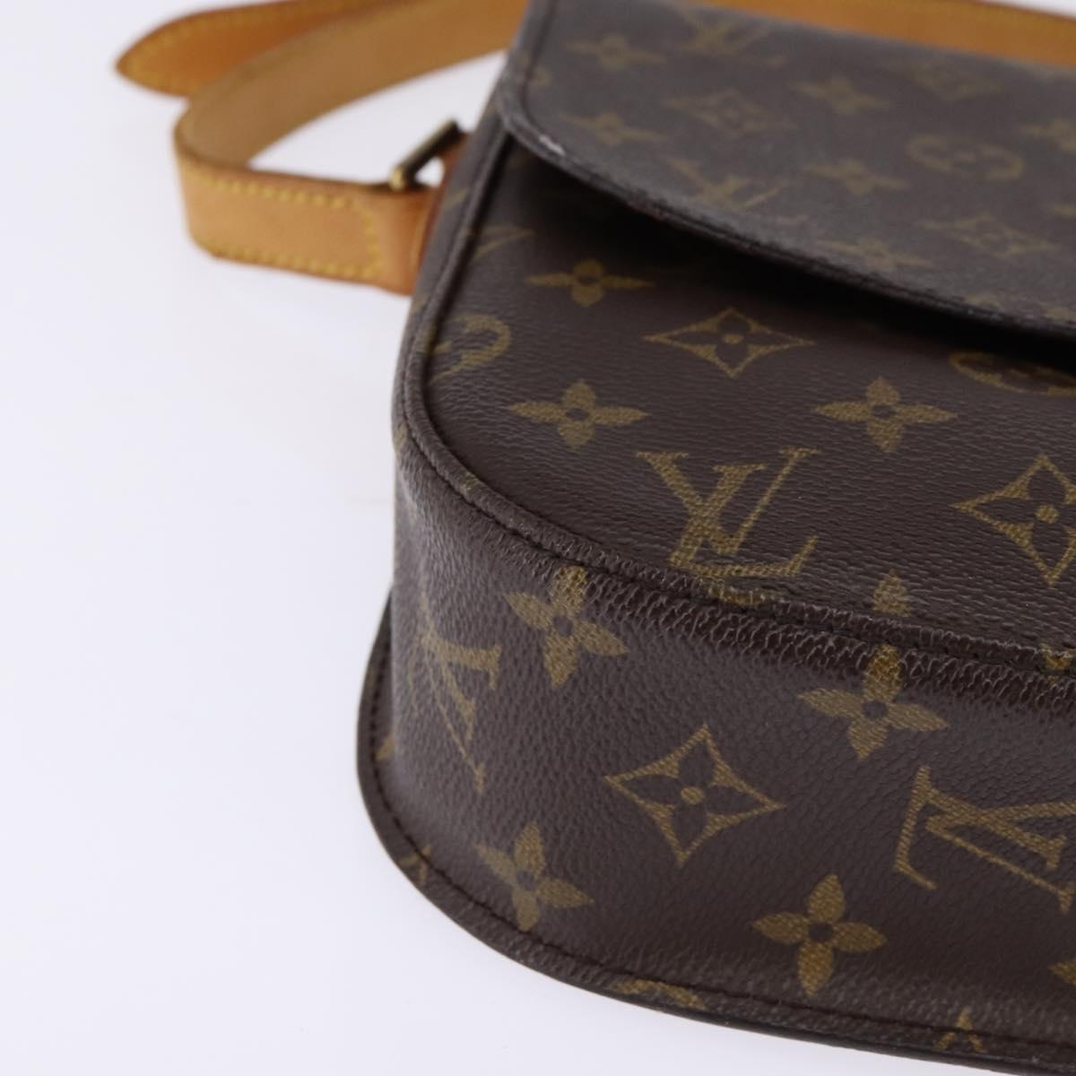 LOUIS VUITTON Monogram Saint Cloud GM Shoulder Bag M51242 LV Auth 147929