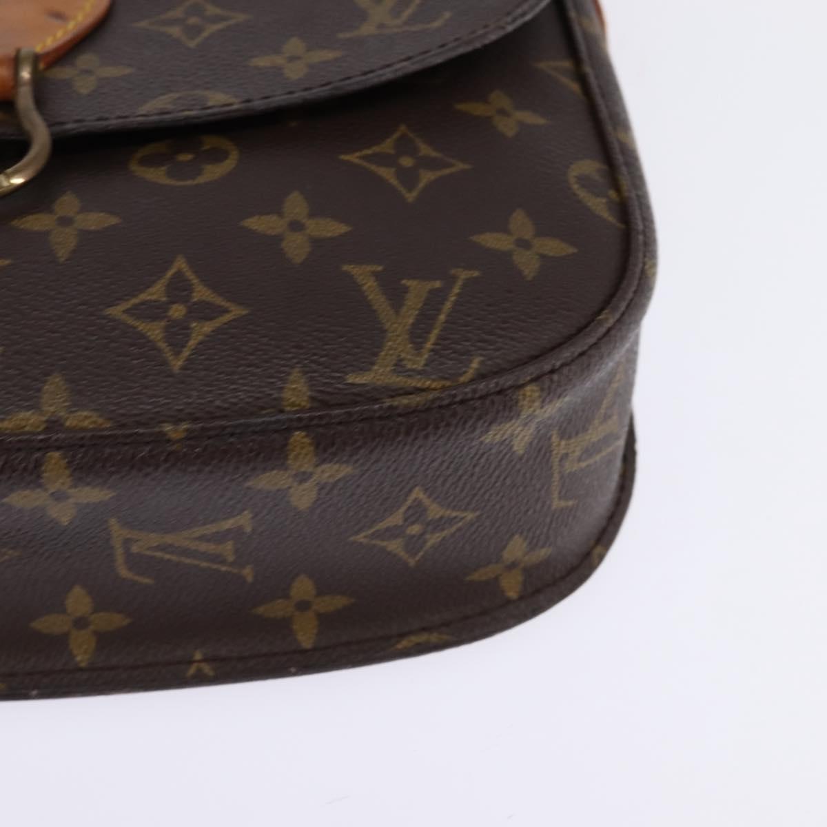 LOUIS VUITTON Monogram Saint Cloud GM Shoulder Bag M51242 LV Auth 147929
