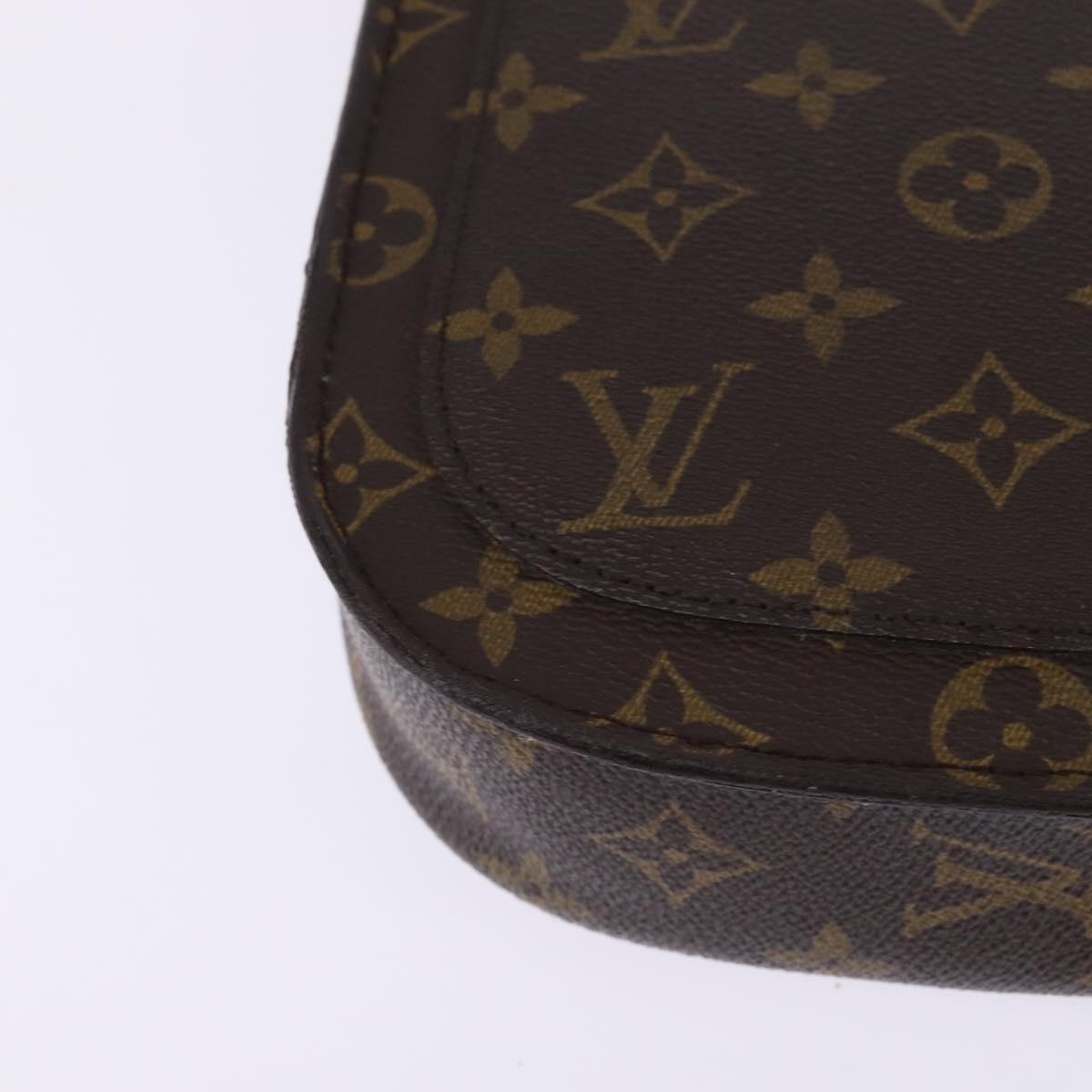 LOUIS VUITTON Monogram Saint Cloud GM Shoulder Bag M51242 LV Auth 147929