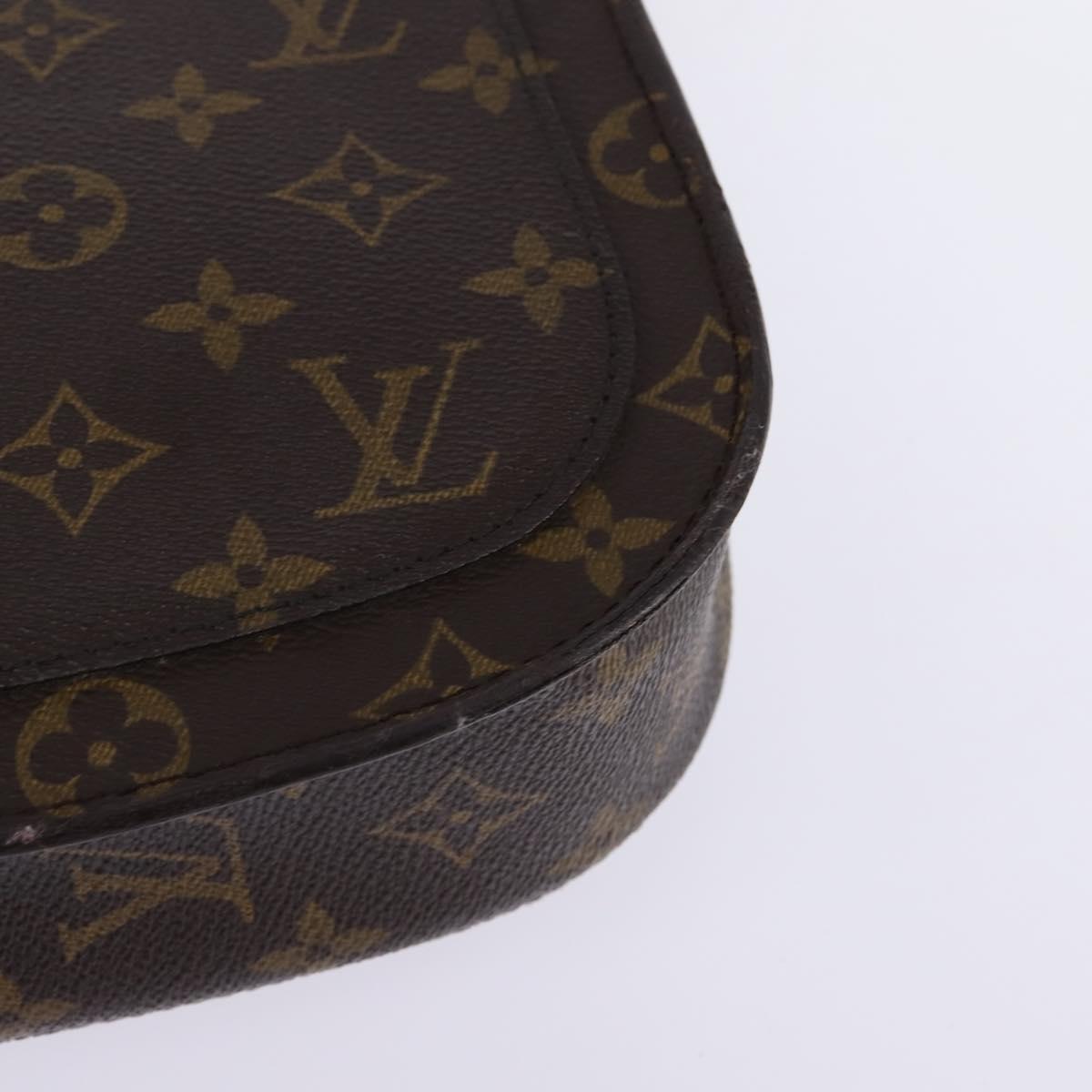 LOUIS VUITTON Monogram Saint Cloud GM Shoulder Bag M51242 LV Auth 147929