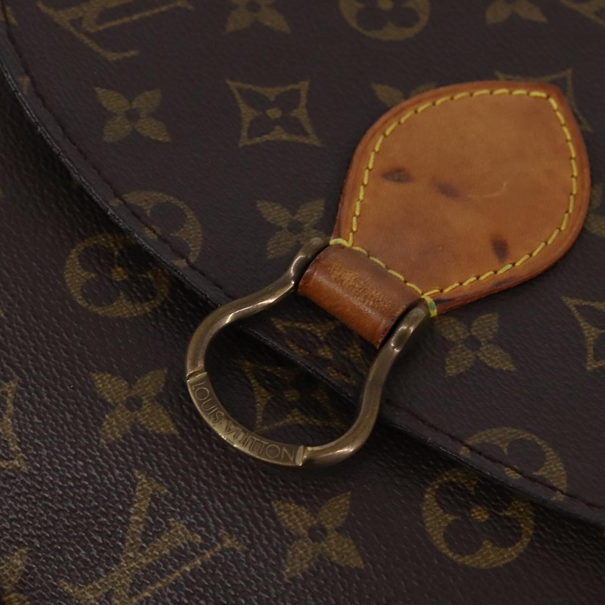 LOUIS VUITTON Monogram Saint Cloud GM Shoulder Bag M51242 LV Auth 147929