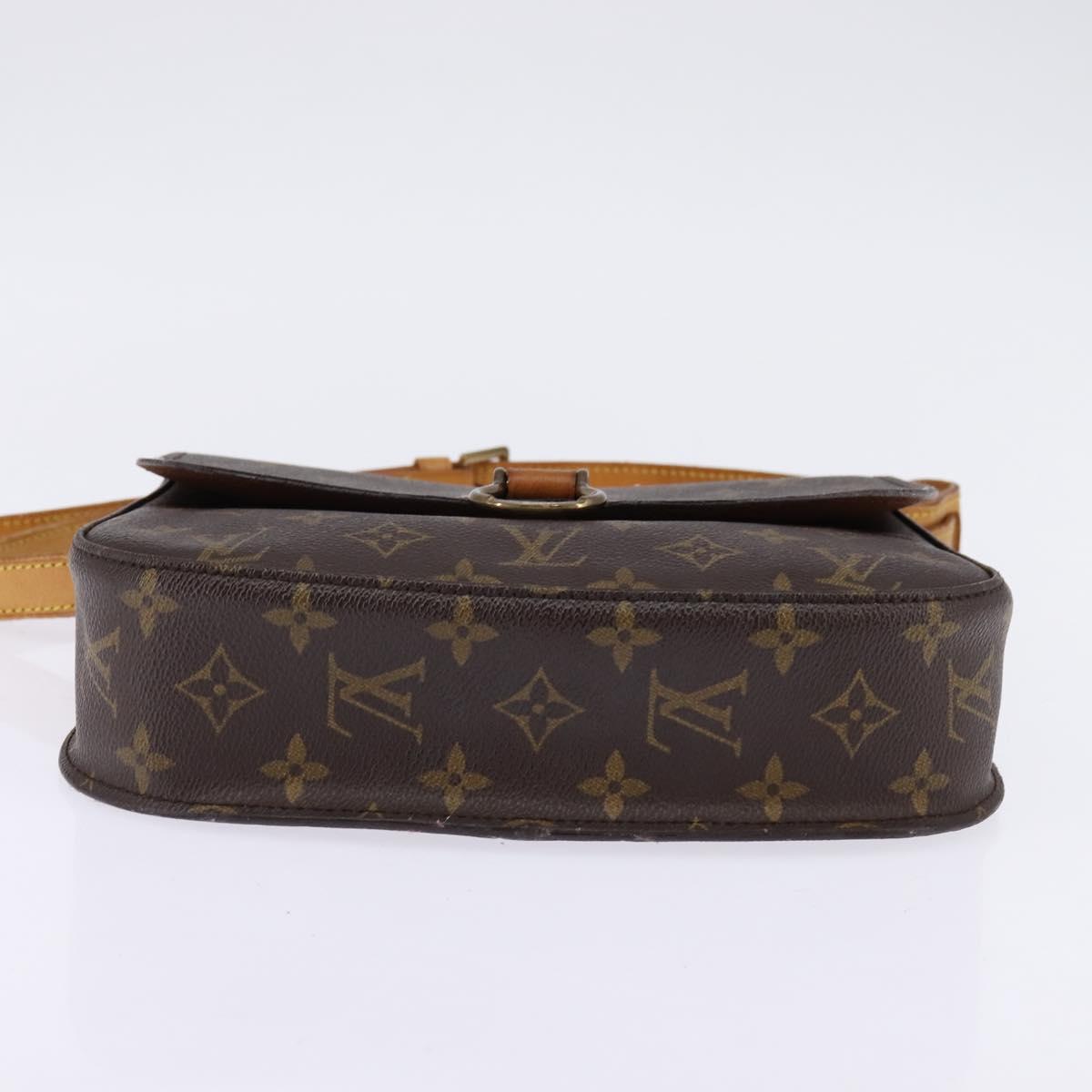 LOUIS VUITTON Monogram Saint Cloud GM Shoulder Bag M51242 LV Auth 147929