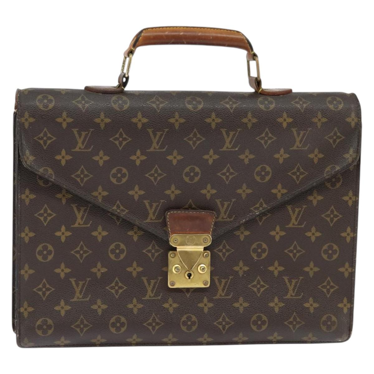 LOUIS VUITTON Monogram Serviette Conseiller Briefcase M53331 LV Auth 147933