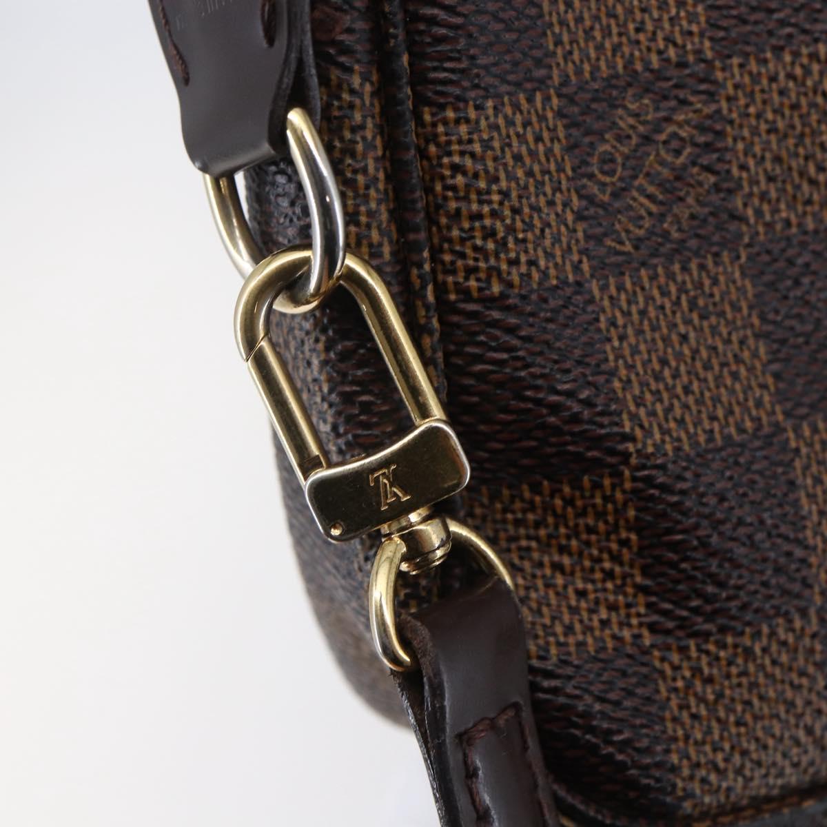 LOUIS VUITTON Damier Ebene Pochette Accessoires Pouch N41206 LV Auth 147934