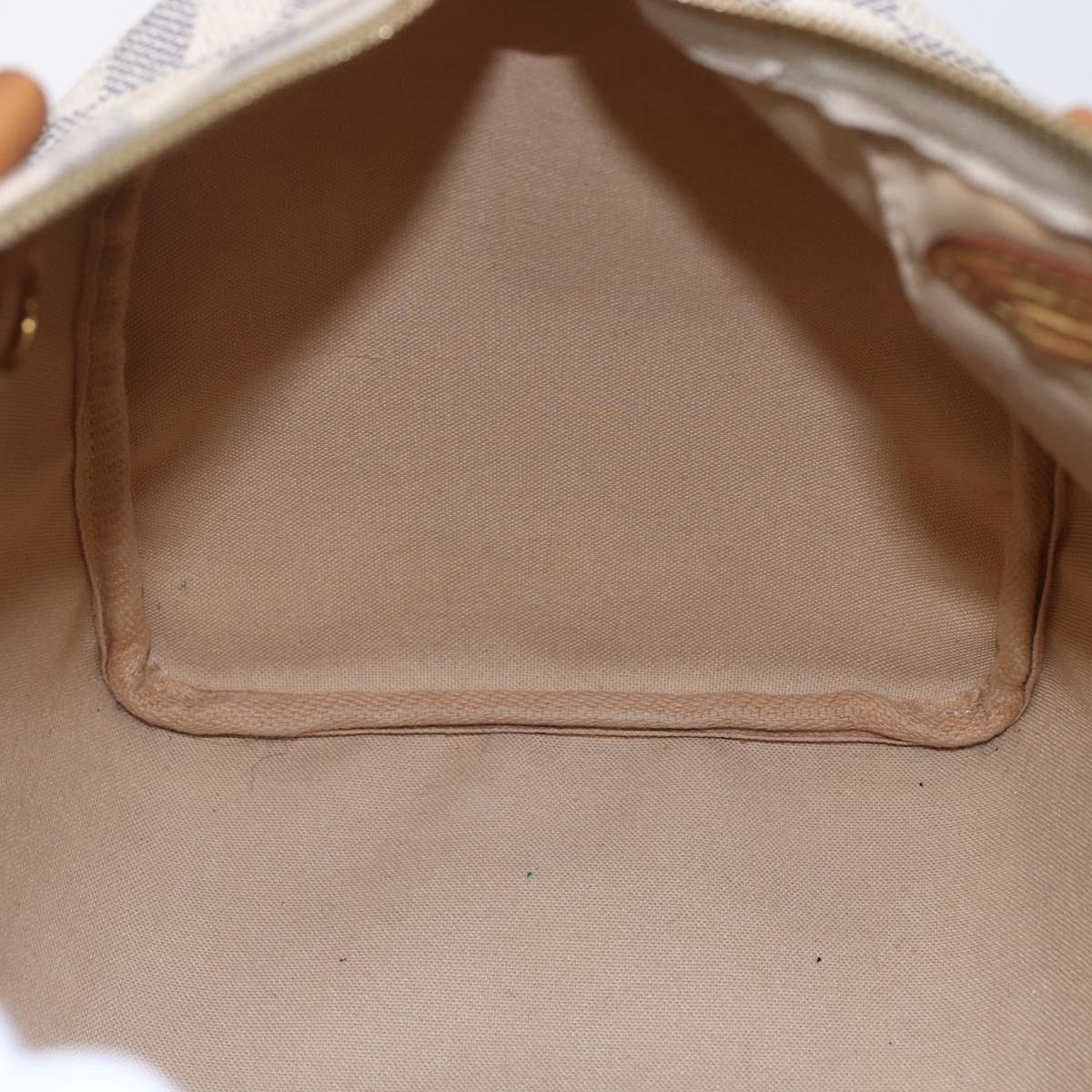 LOUIS VUITTON Damier Azur Speedy 30 Hand Bag N41533 LV Auth 147935