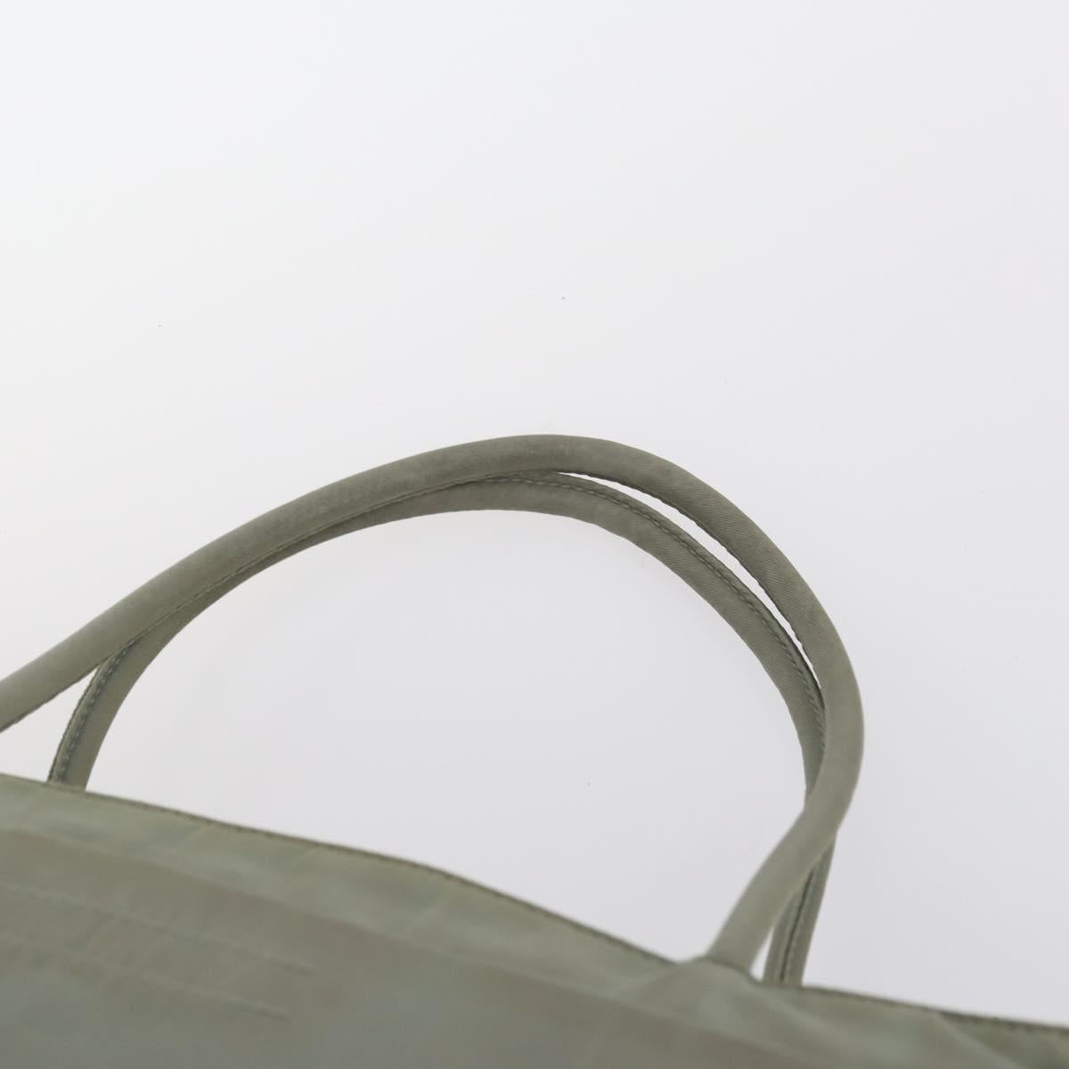 PRADA Tote Bag Nylon 2Set Pink Khaki Auth 147966