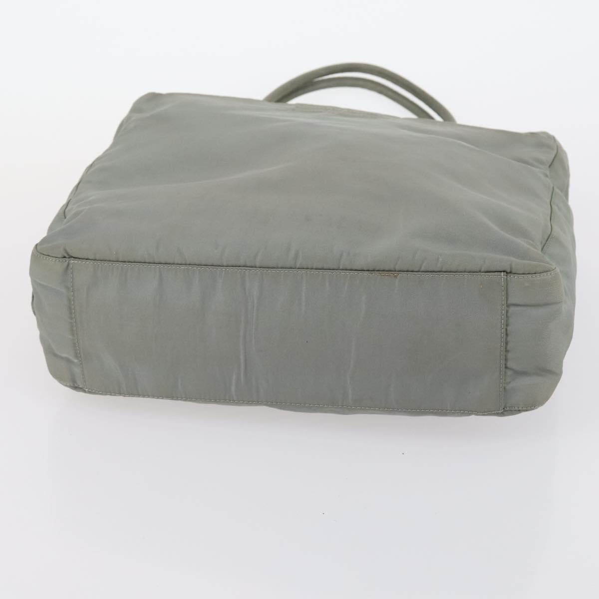 PRADA Tote Bag Nylon 2Set Pink Khaki Auth 147966