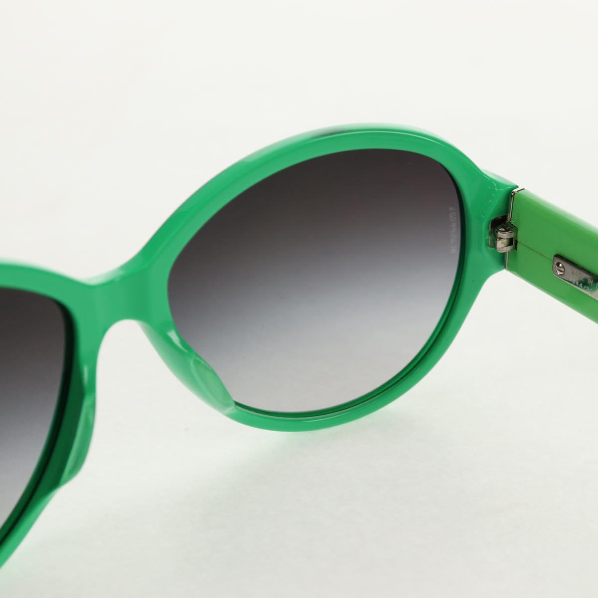 CHANEL COCO Mark Sunglasses Plastic Green 5229QA CC Auth 147976M
