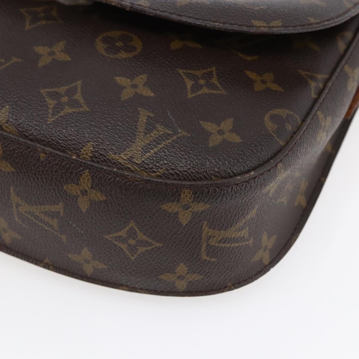 LOUIS VUITTON Monogram Saint Cloud GM Shoulder Bag M51242 LV Auth 147984
