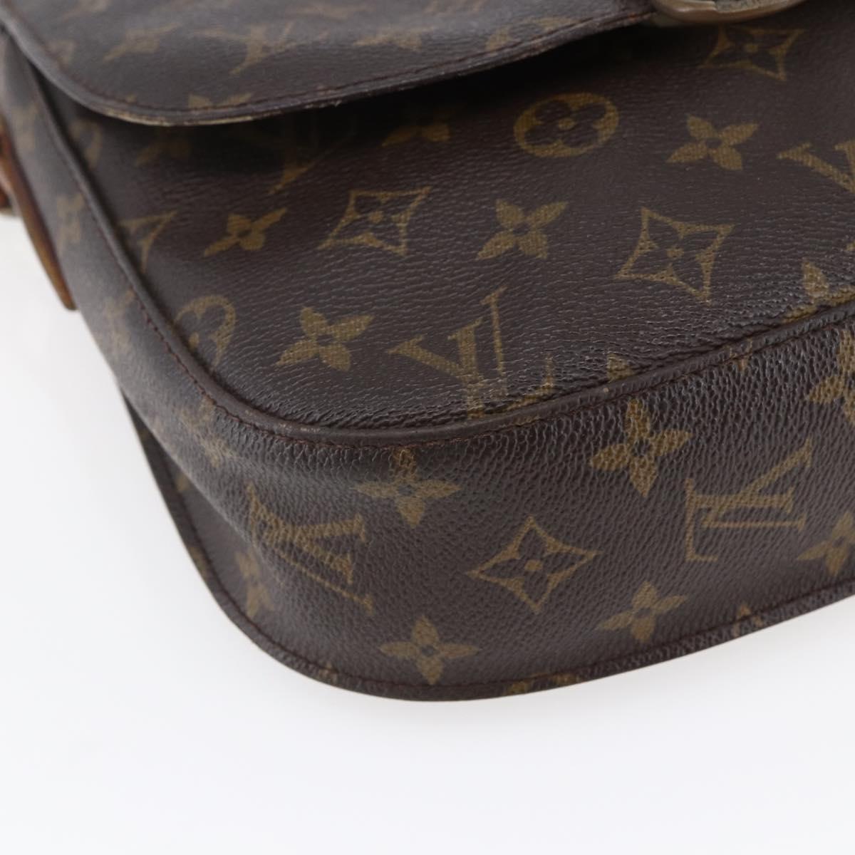 LOUIS VUITTON Monogram Saint Cloud GM Shoulder Bag M51242 LV Auth 147984