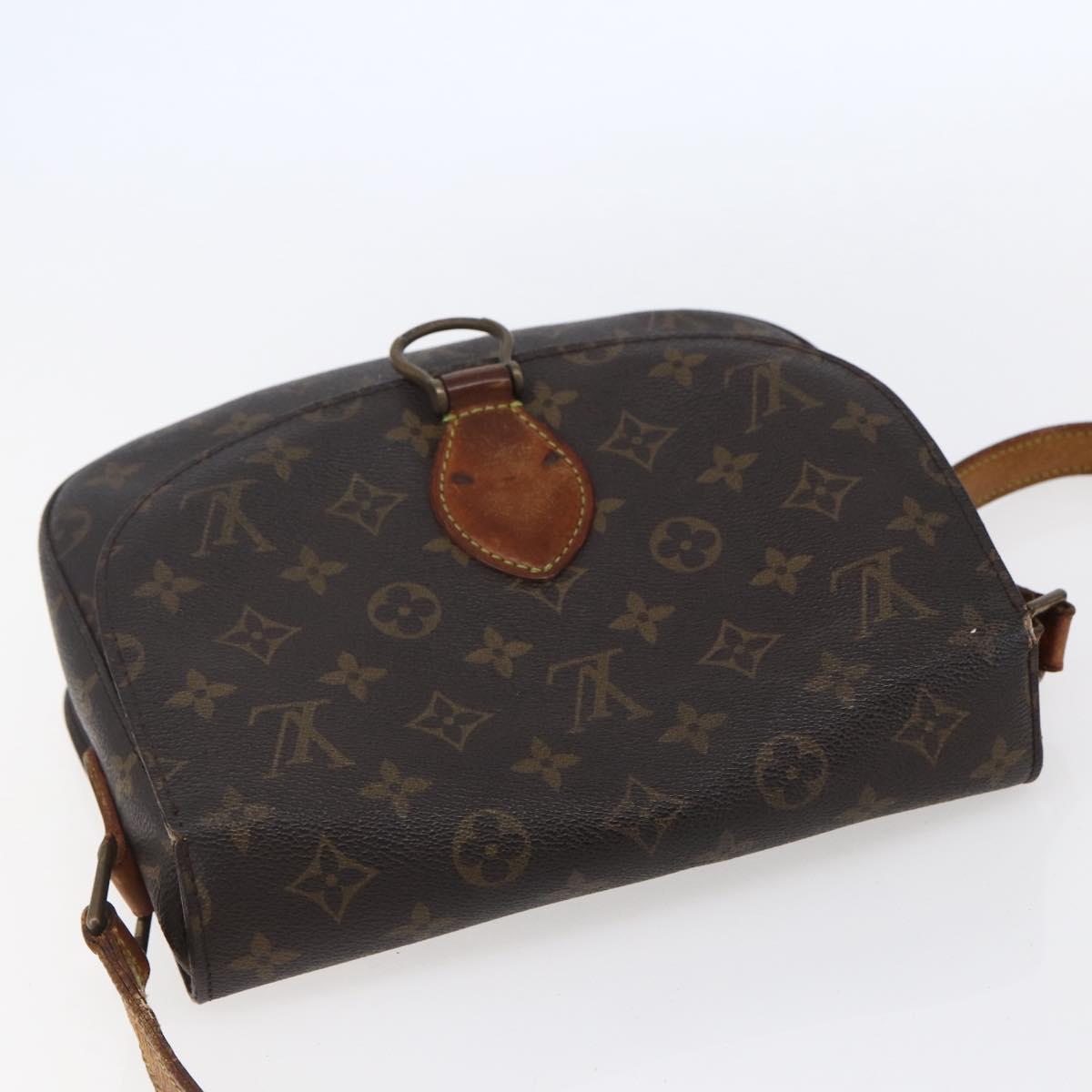 LOUIS VUITTON Monogram Saint Cloud GM Shoulder Bag M51242 LV Auth 147984