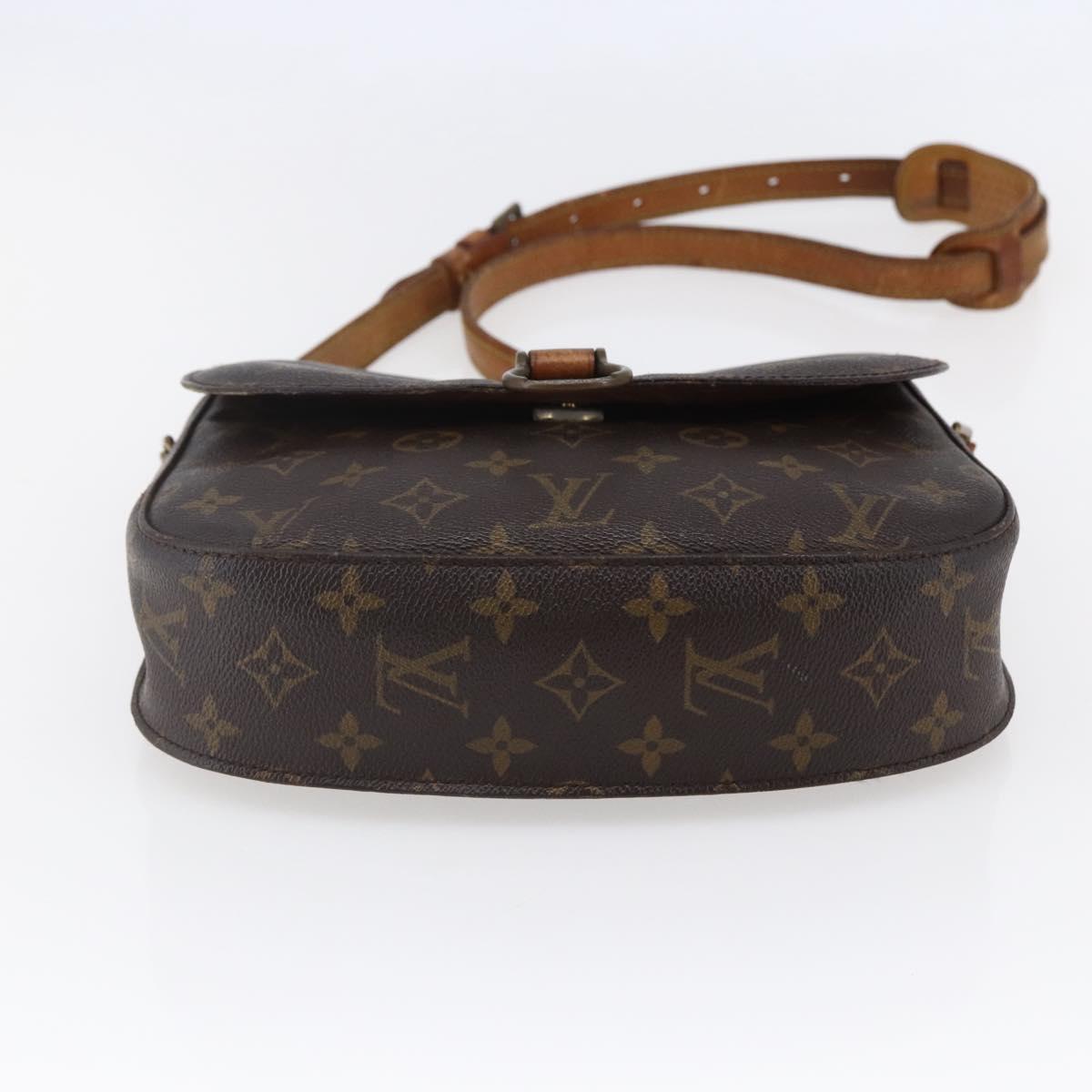 LOUIS VUITTON Monogram Saint Cloud GM Shoulder Bag M51242 LV Auth 147984