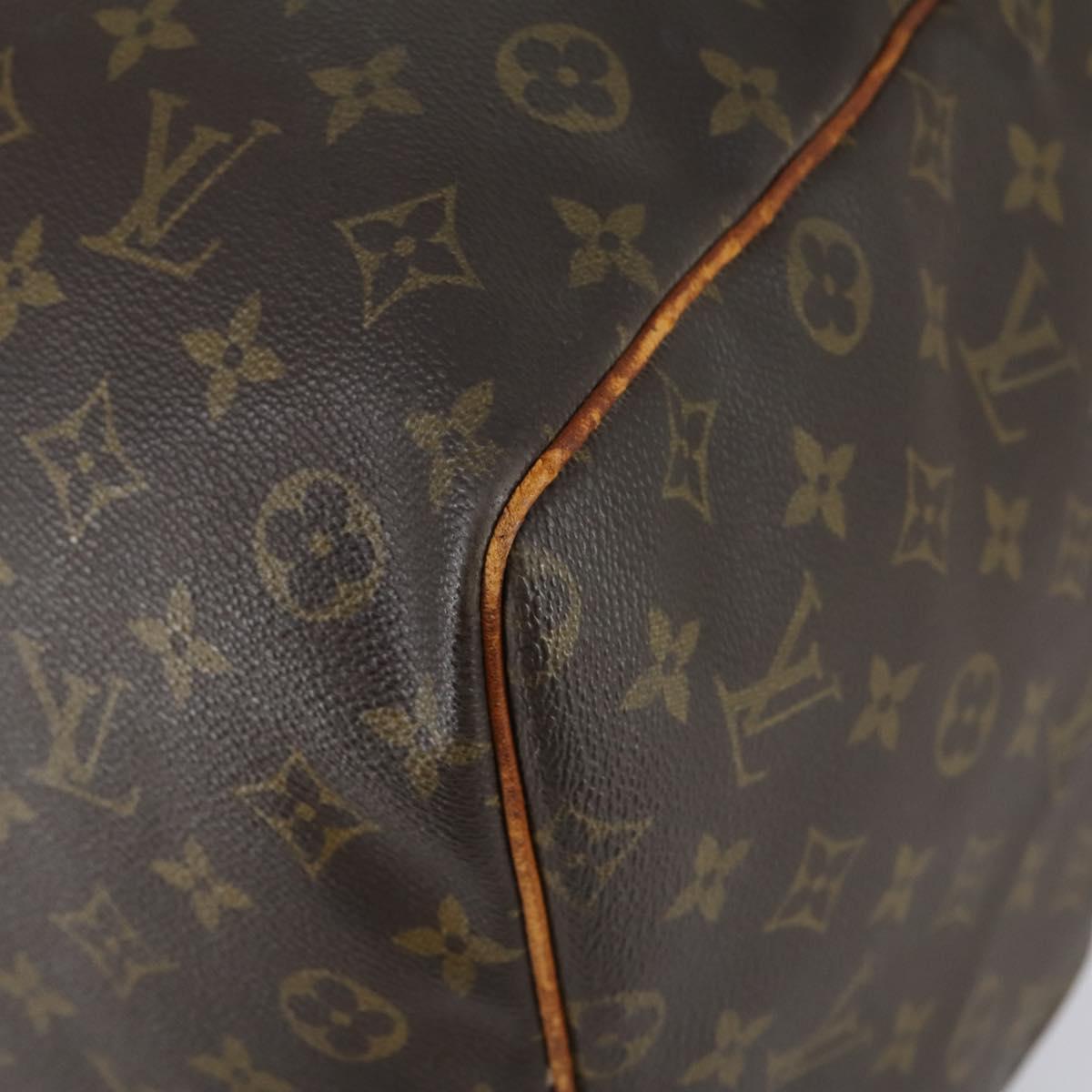 LOUIS VUITTON Monogram Keepall 60 Boston Bag M41422 LV Auth 147986