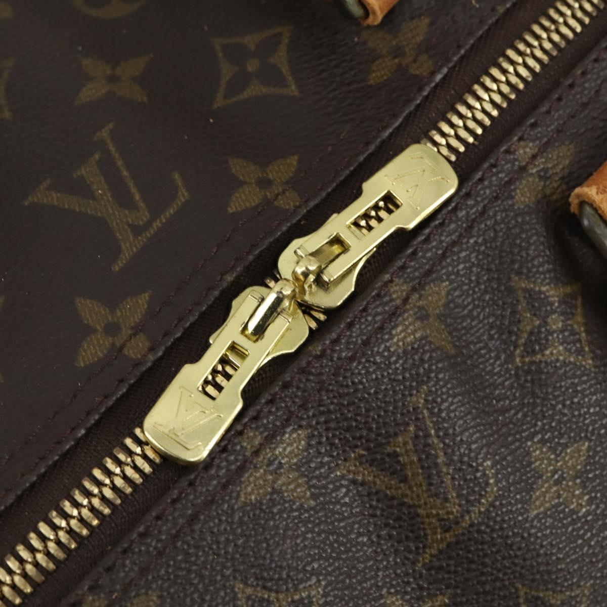 LOUIS VUITTON Monogram Keepall 60 Boston Bag M41422 LV Auth 147986