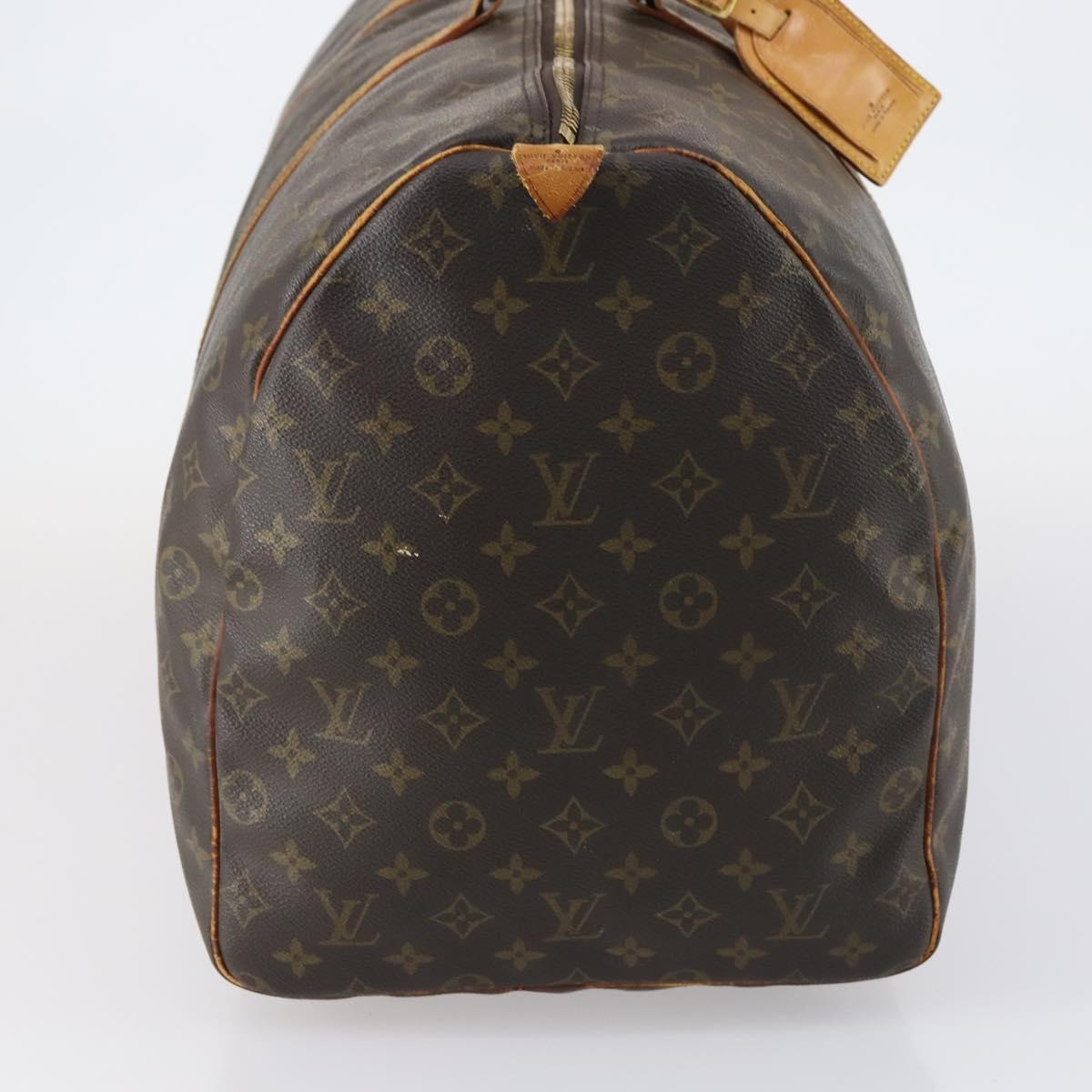LOUIS VUITTON Monogram Keepall 60 Boston Bag M41422 LV Auth 147986