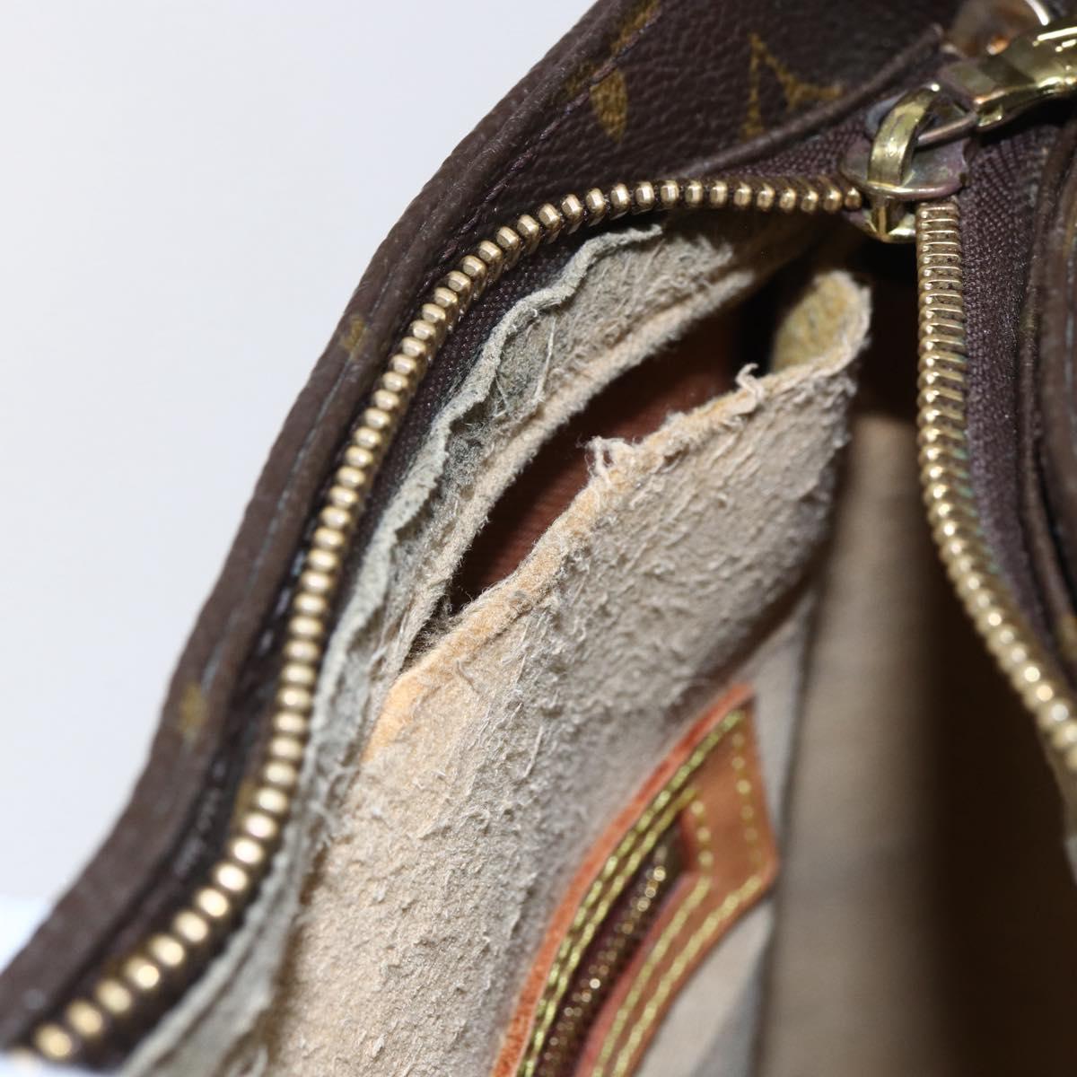 LOUIS VUITTON Monogram Looping GM Shoulder Bag M51145 LV Auth 147989