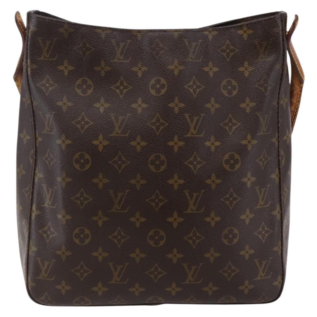 LOUIS VUITTON Monogram Looping GM Shoulder Bag M51145 LV Auth 147989