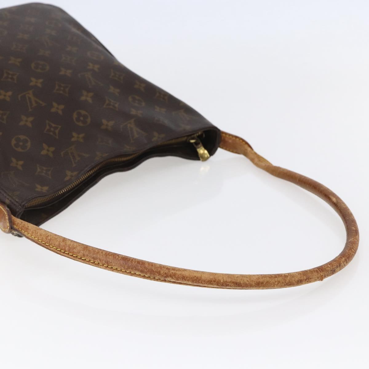 LOUIS VUITTON Monogram Looping GM Shoulder Bag M51145 LV Auth 147989