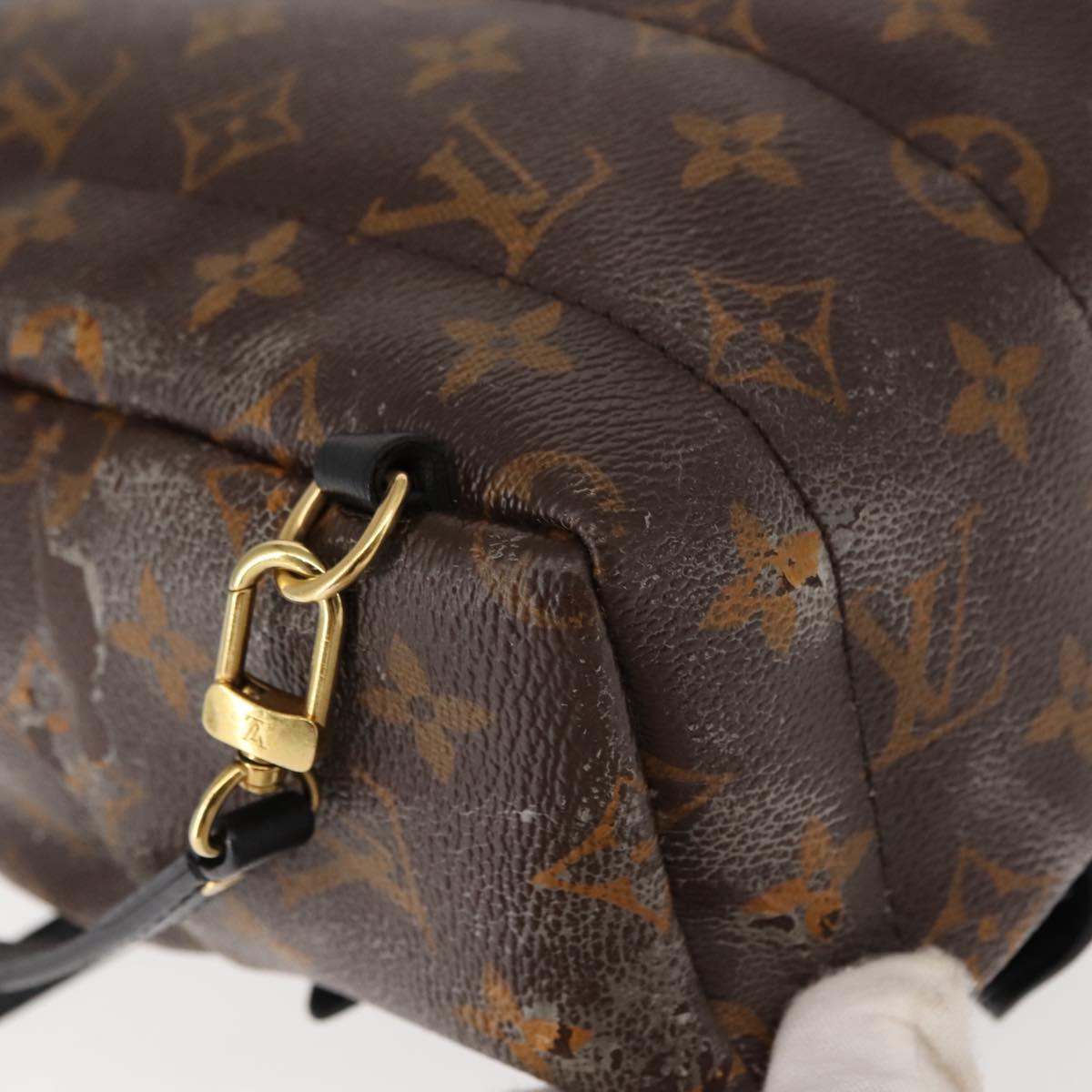 LOUIS VUITTON Monogram Palm Springs Mini Shoulder Bag M44873 LV Auth 147991