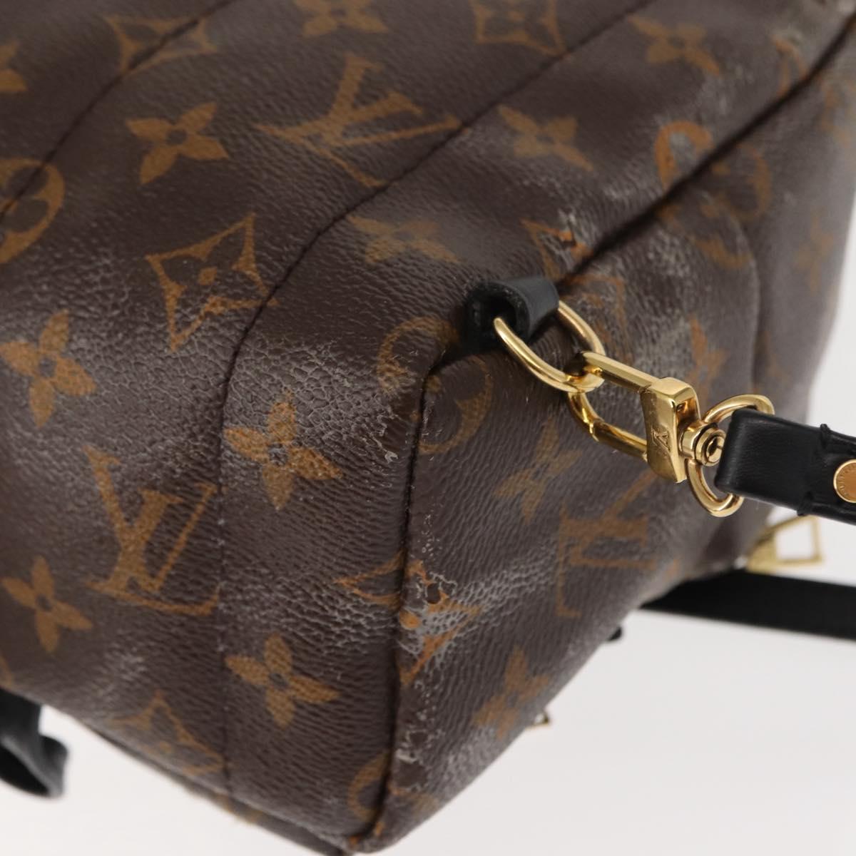 LOUIS VUITTON Monogram Palm Springs Mini Shoulder Bag M44873 LV Auth 147991