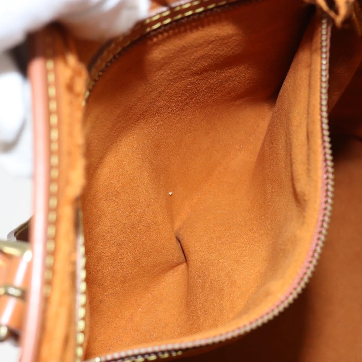 LOUIS VUITTON Epi Bucket GM Shoulder Bag SPO Beige LV Auth 147993