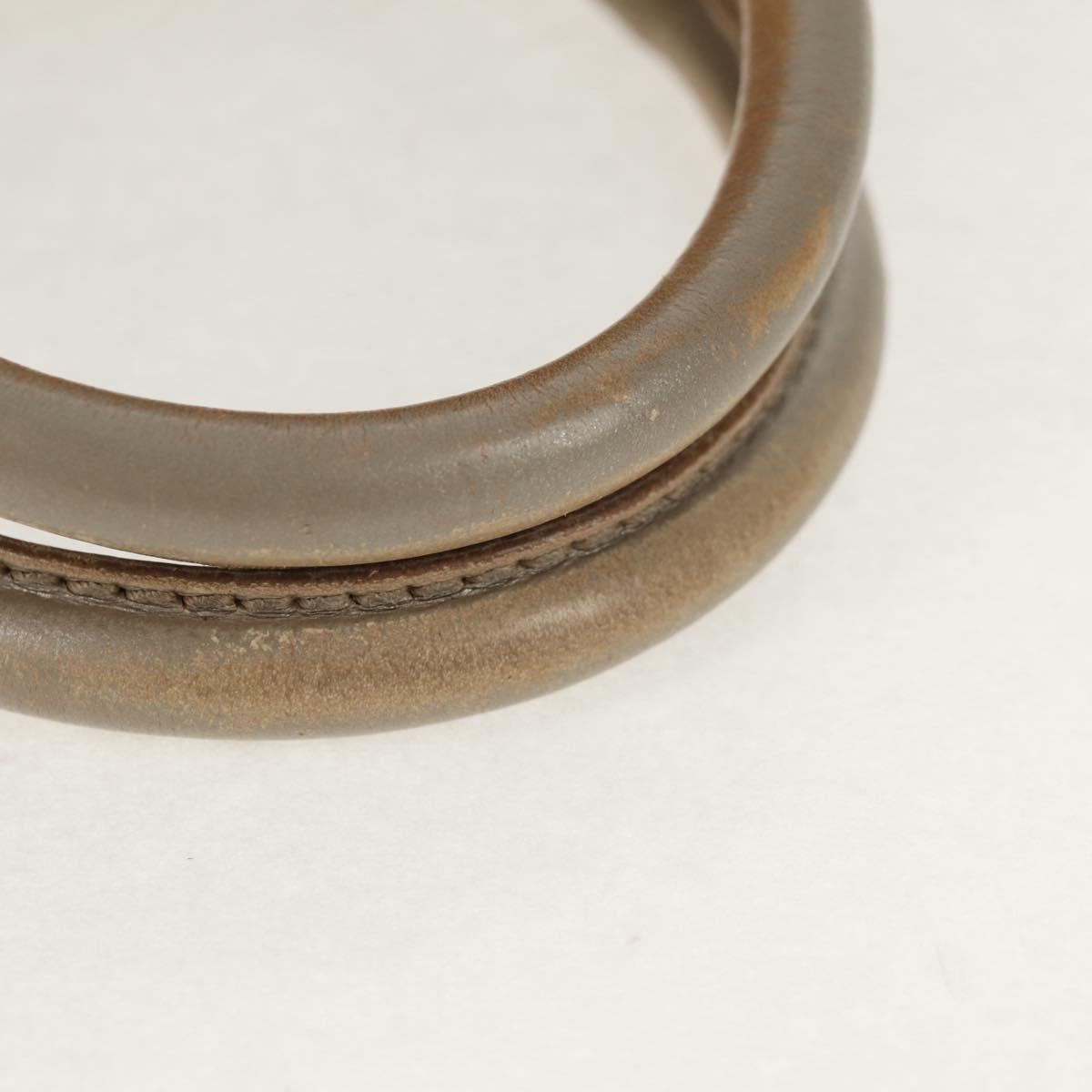 GUCCI GG Implementation Boston Bag PVC 2way Silver 203696 Auth 148000