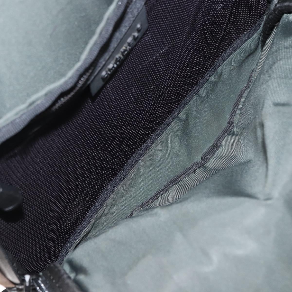 CHANEL Sports Line Backpack Canvas Brown CC Auth 148005