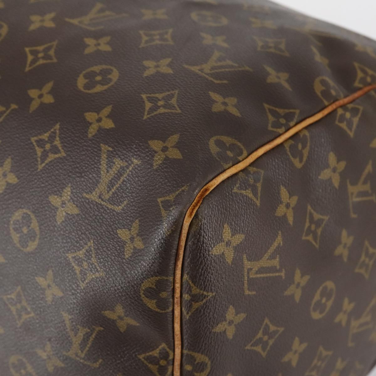 LOUIS VUITTON Monogram Keepall 55 Boston Bag M41424 LV Auth 148023