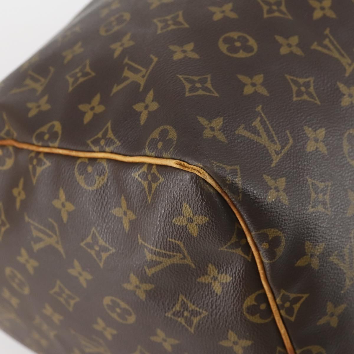 LOUIS VUITTON Monogram Keepall 55 Boston Bag M41424 LV Auth 148023