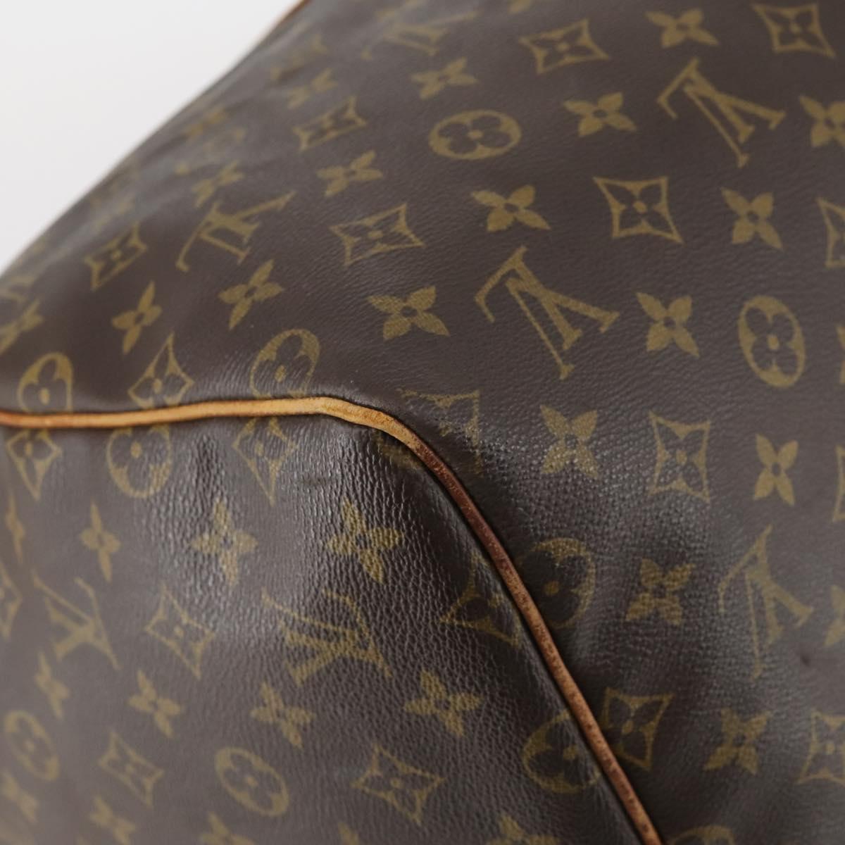 LOUIS VUITTON Monogram Keepall 55 Boston Bag M41424 LV Auth 148023