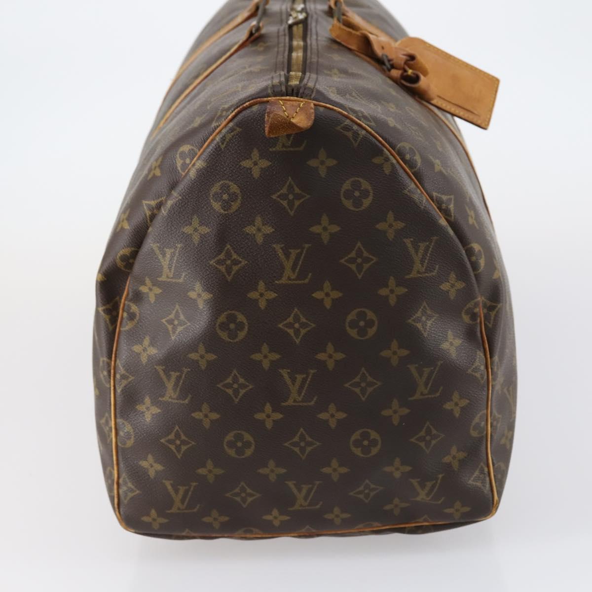 LOUIS VUITTON Monogram Keepall 55 Boston Bag M41424 LV Auth 148023