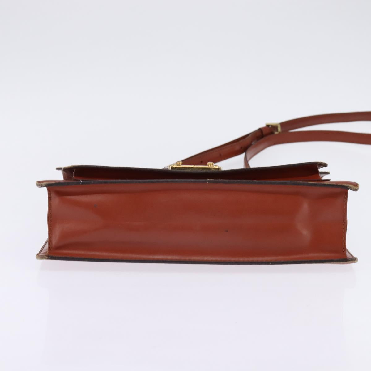 LOUIS VUITTON Epi Monceau 28 Hand Bag Brown M52123 LV Auth 148027