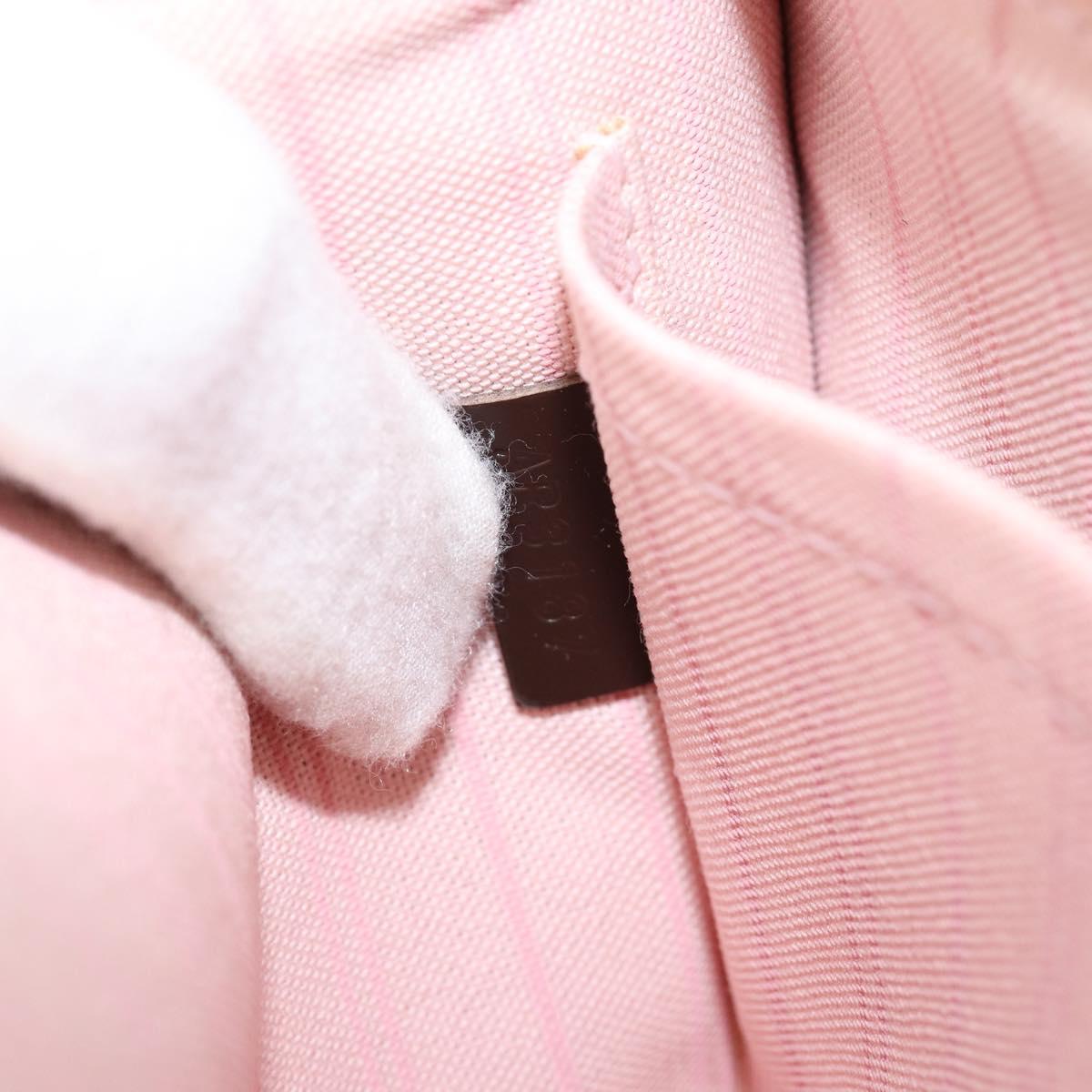 LOUIS VUITTON Damier Ebene Neverfull MM Pouch Pouch LV Auth 148039