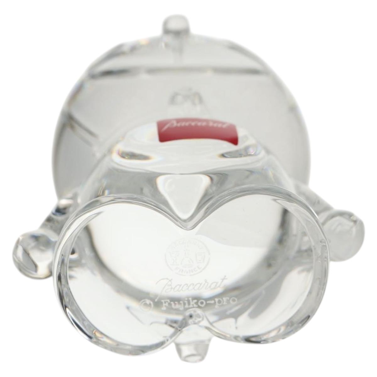 Baccarat Doraemon Fujico-pro object Glass Clear Auth 148045M