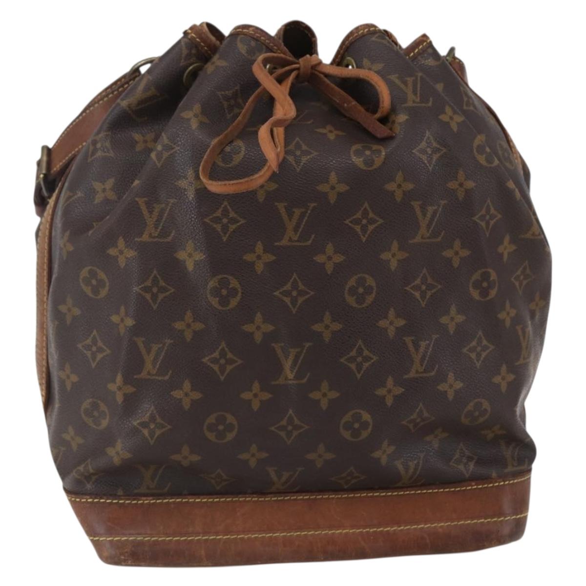 LOUIS VUITTON Monogram Noe Shoulder Bag M42224 LV Auth 148046