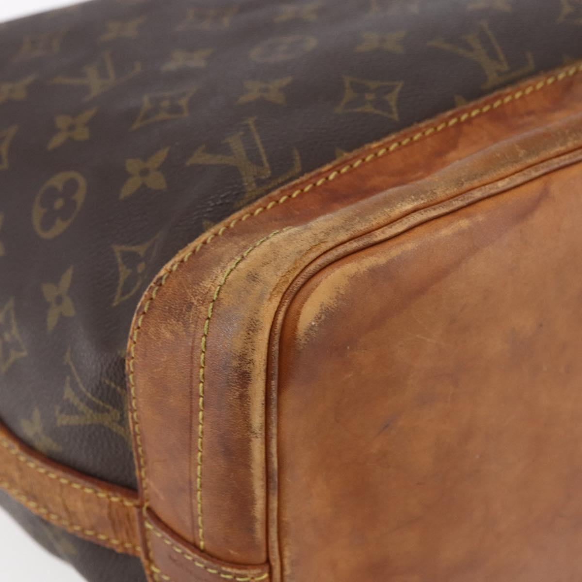LOUIS VUITTON Monogram Noe Shoulder Bag M42224 LV Auth 148047