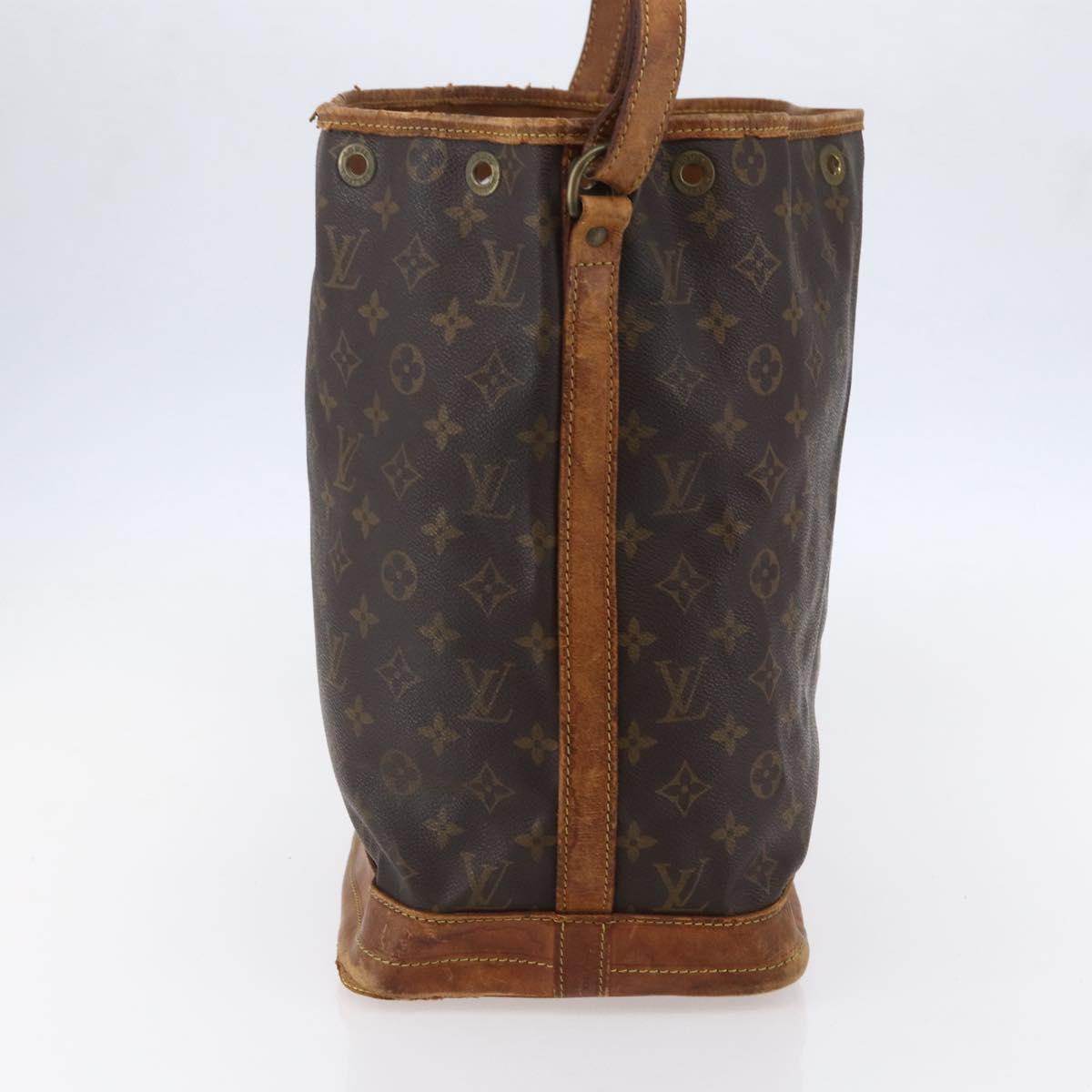 LOUIS VUITTON Monogram Noe Shoulder Bag M42224 LV Auth 148047