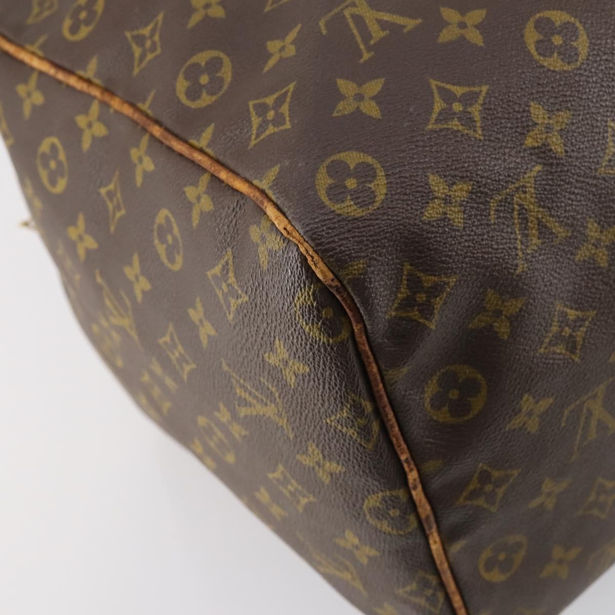 LOUIS VUITTON Monogram Sac Souple 45 Boston Bag M41624 LV Auth 148049