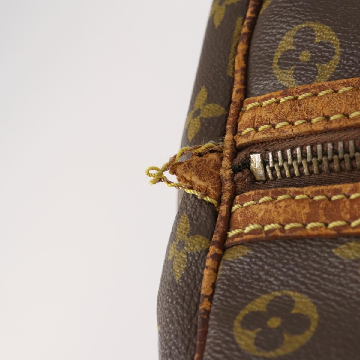 LOUIS VUITTON Monogram Sac Souple 45 Boston Bag M41624 LV Auth 148049