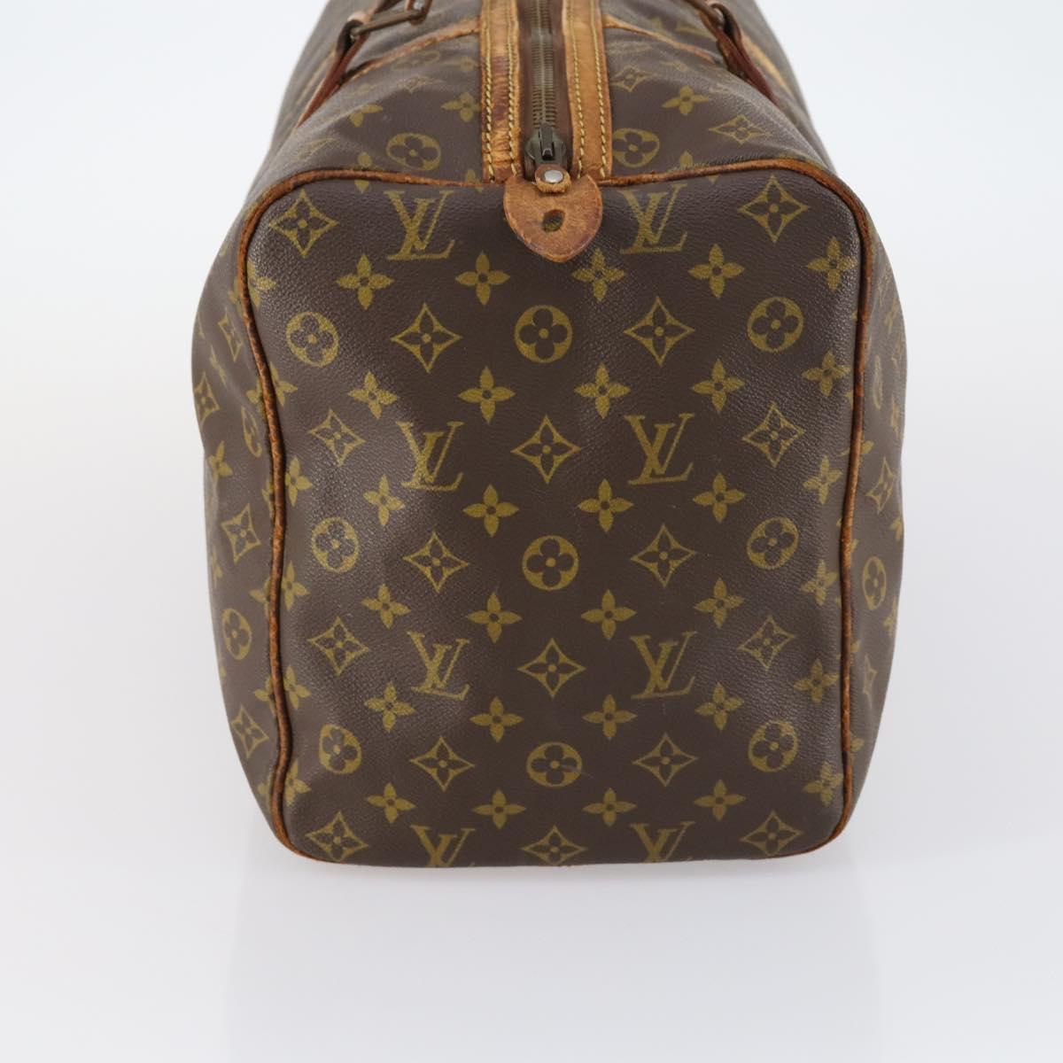 LOUIS VUITTON Monogram Sac Souple 45 Boston Bag M41624 LV Auth 148049