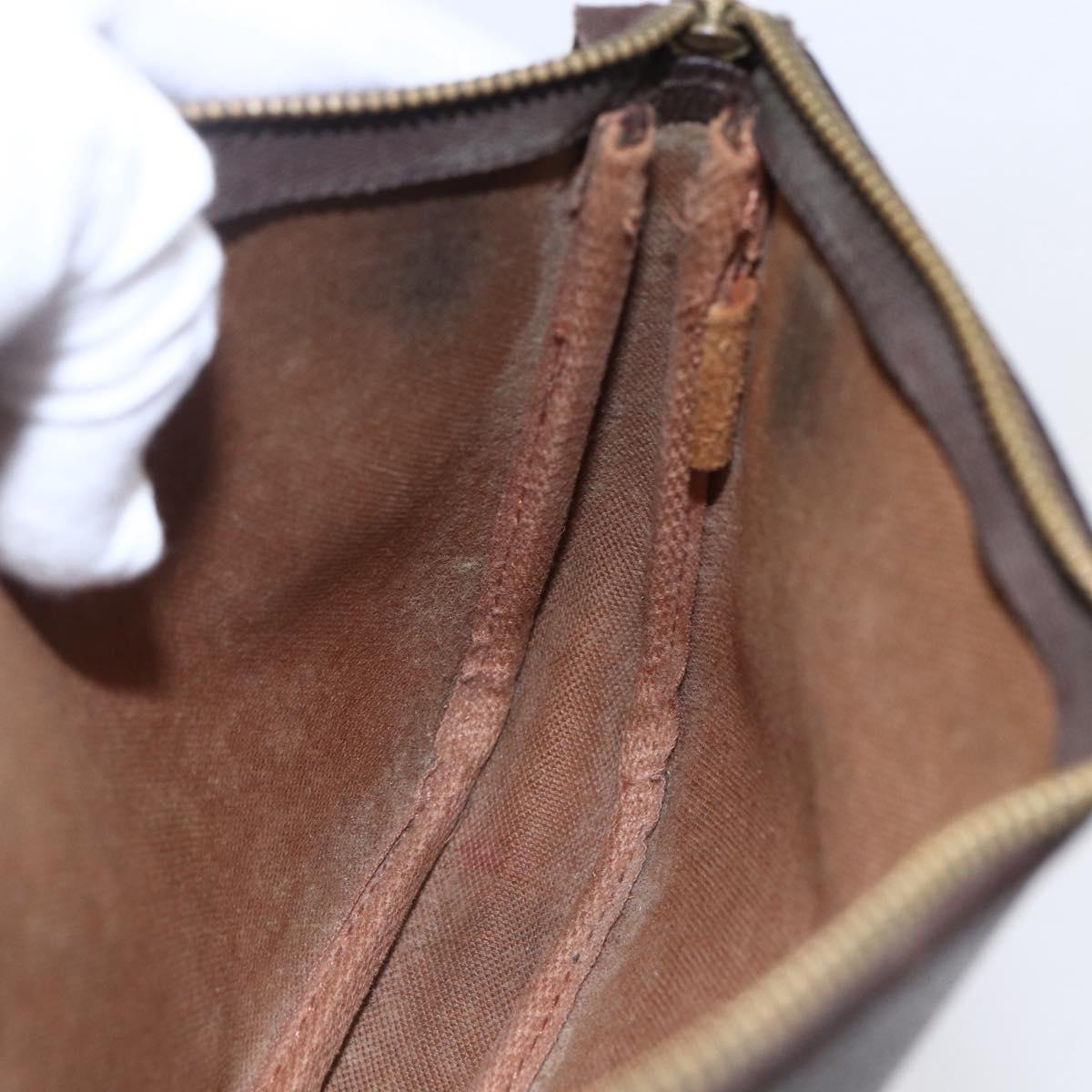 LOUIS VUITTON Monogram Pochette Accessoires Pouch M51980 LV Auth 148053