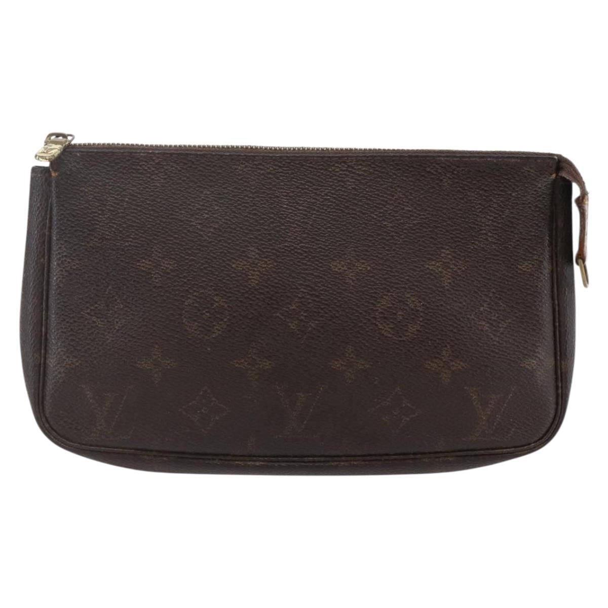LOUIS VUITTON Monogram Pochette Accessoires Pouch M51980 LV Auth 148053