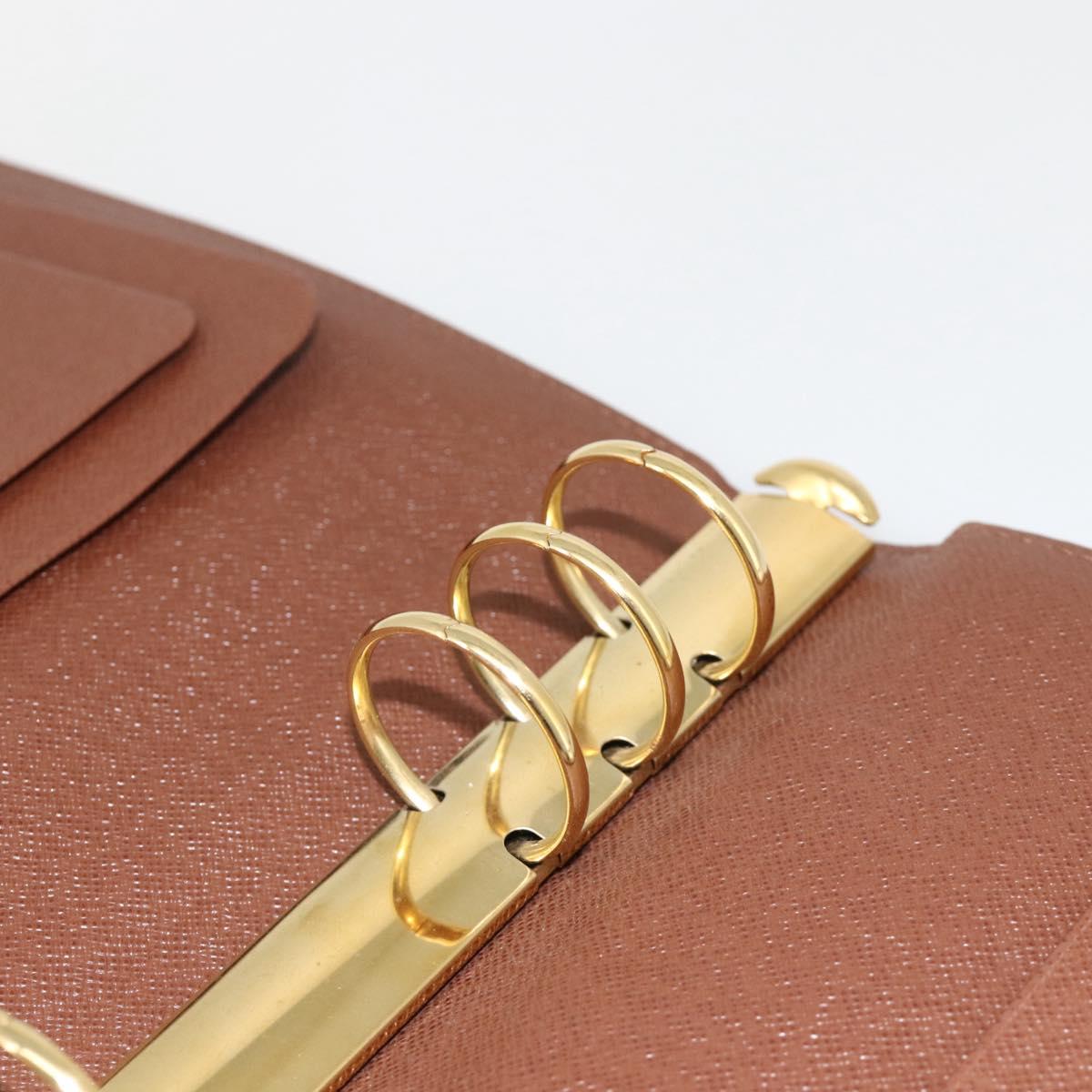 LOUIS VUITTON Monogram Agenda GM Day Planner Cover R20006 LV Auth 148056