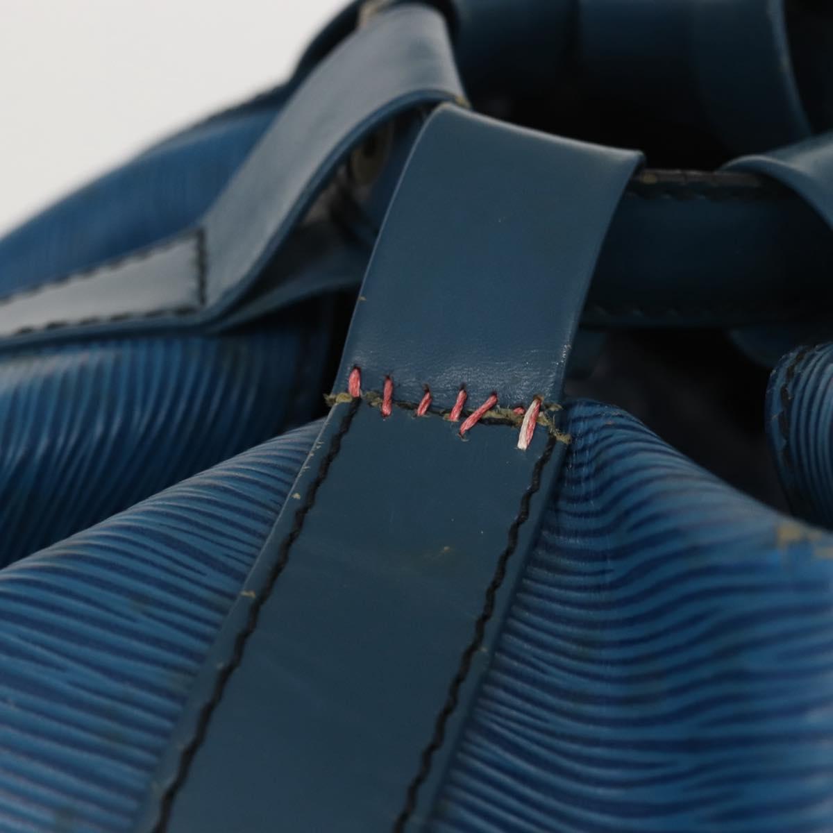 LOUIS VUITTON Epi Randonnee GM Shoulder Bag Blue M43085 LV Auth 148058