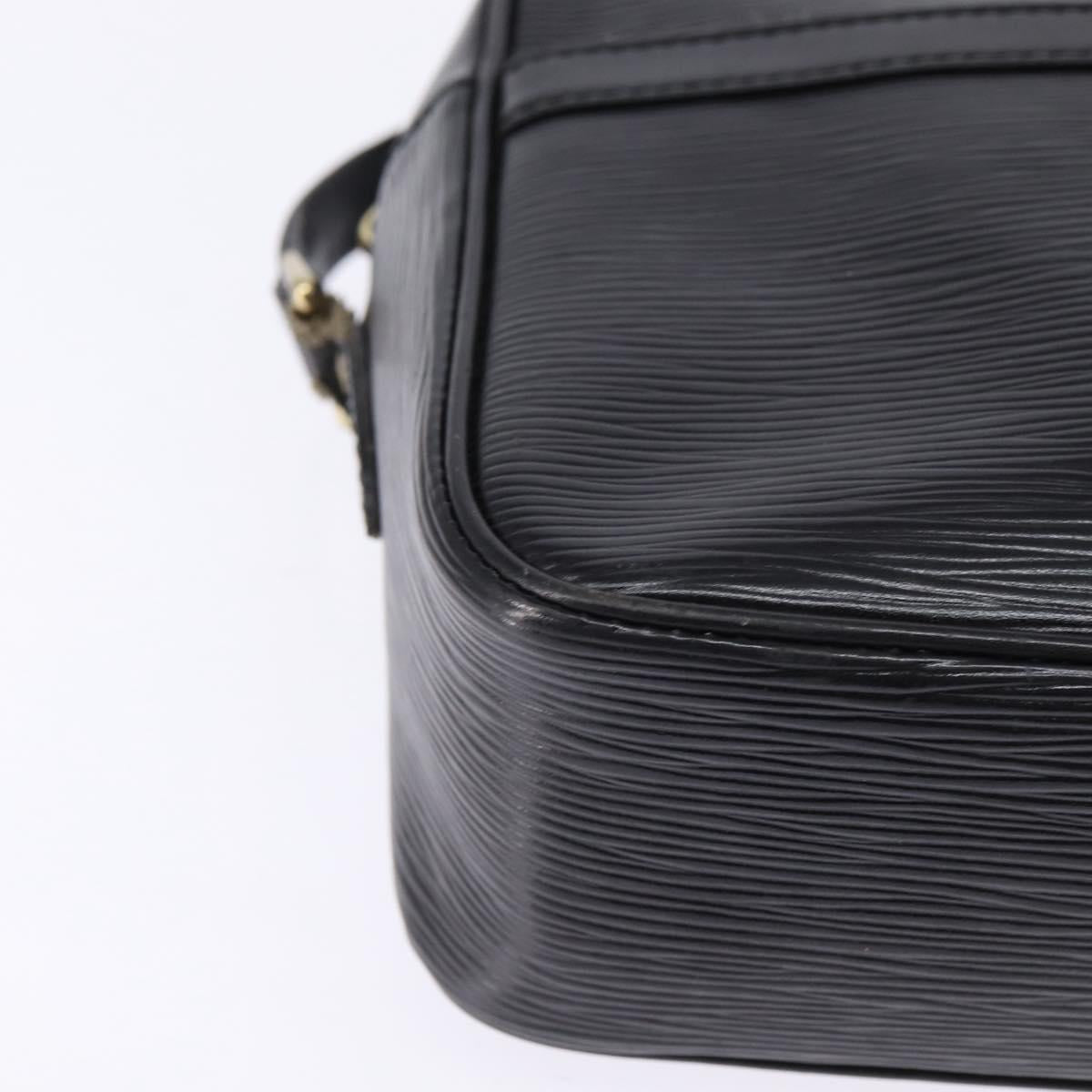 LOUIS VUITTON Epi Trocadero 27 Shoulder Bag Black M52312 LV Auth 148060