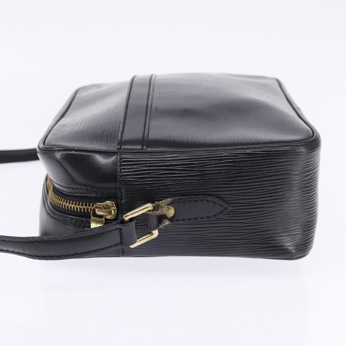 LOUIS VUITTON Epi Trocadero 27 Shoulder Bag Black M52312 LV Auth 148060